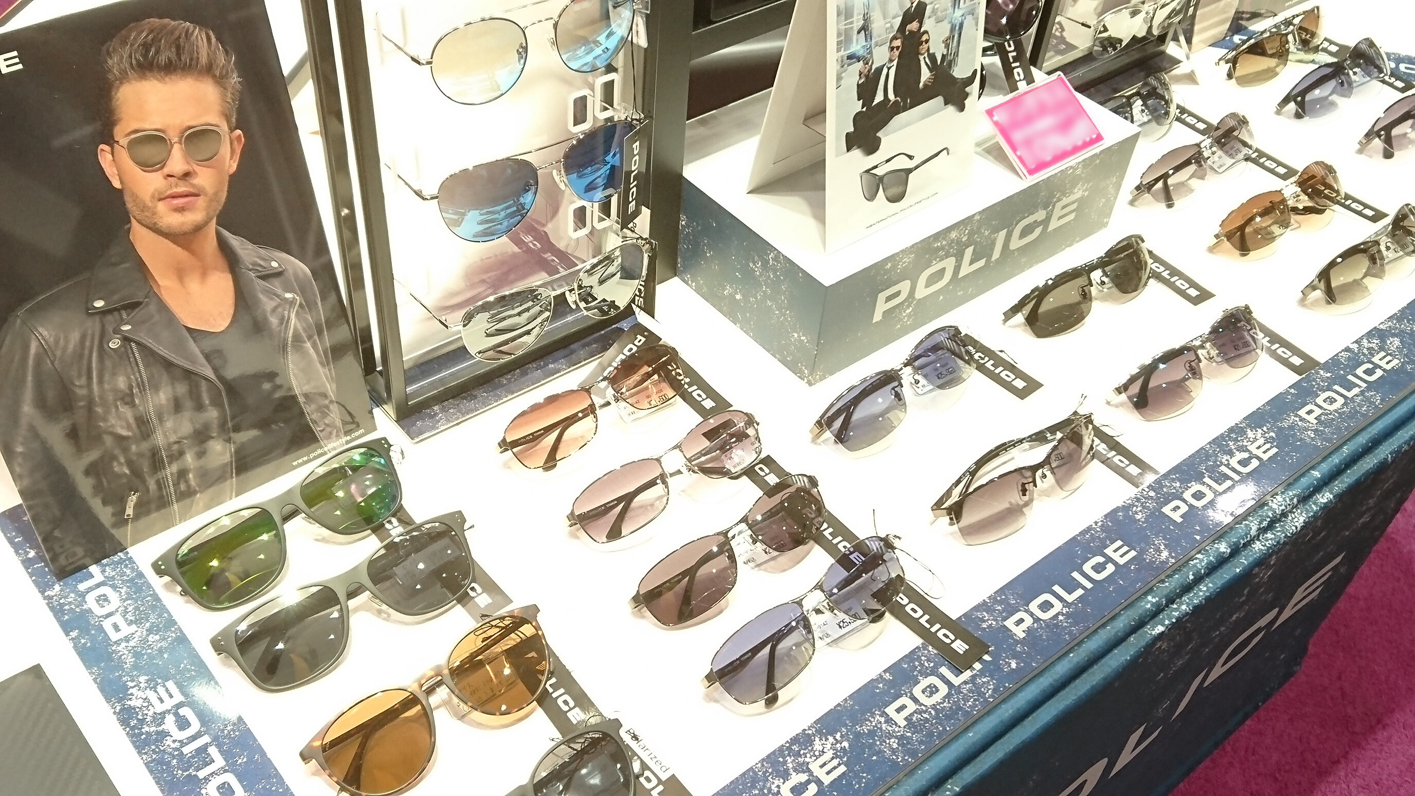 POLICE SUNGLASSES POP-UP STORE開催中