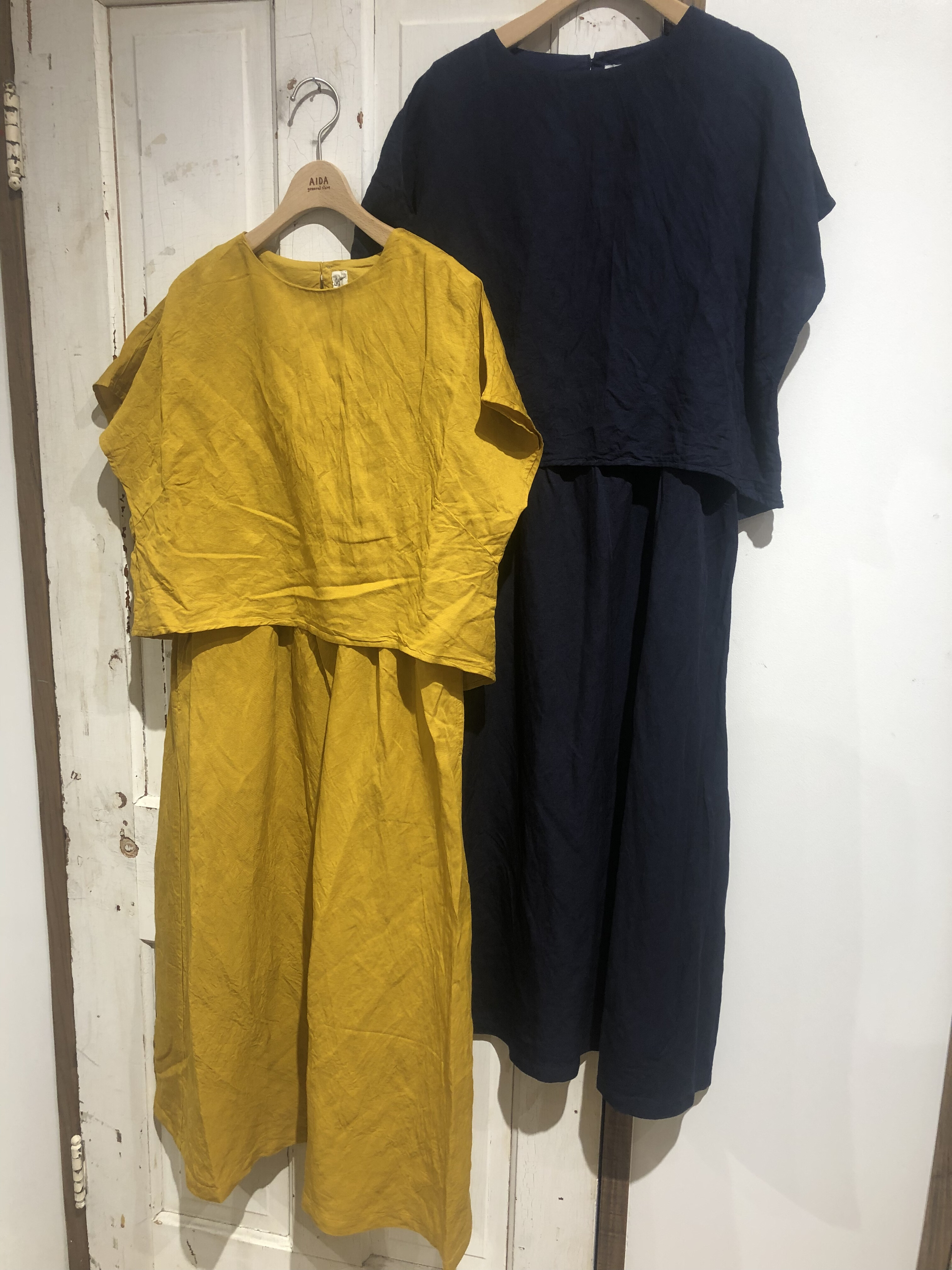 ● 1枚で快適に着こなせるセットアップワンピース ●