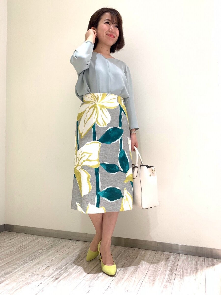《recommend》大柄フラワープリント