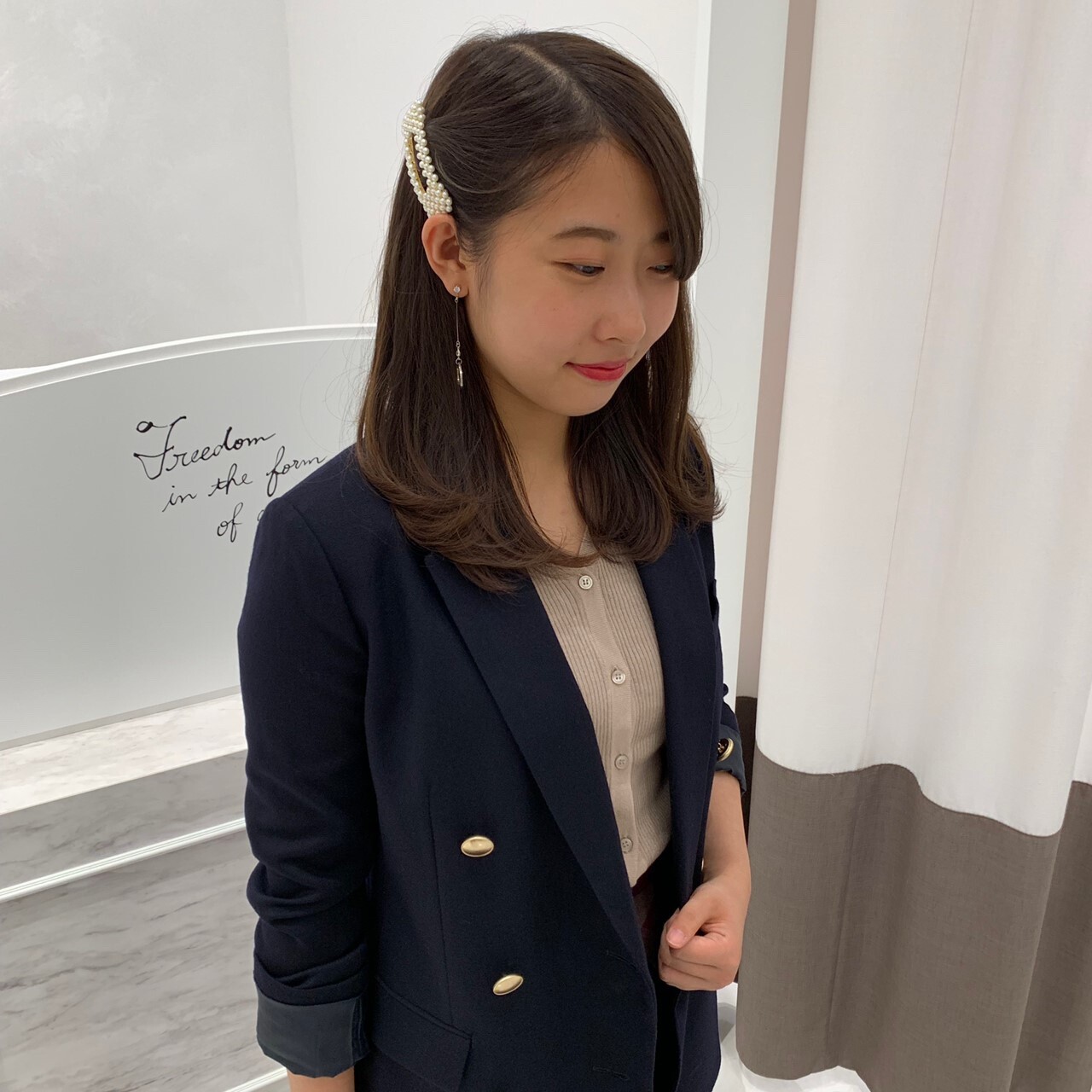 秋はチェック柄が着たくなる♪レディに仕上がるフレアスカート