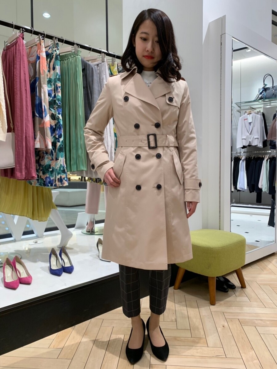 《recommend》幅広く活躍するトレンチコート☆