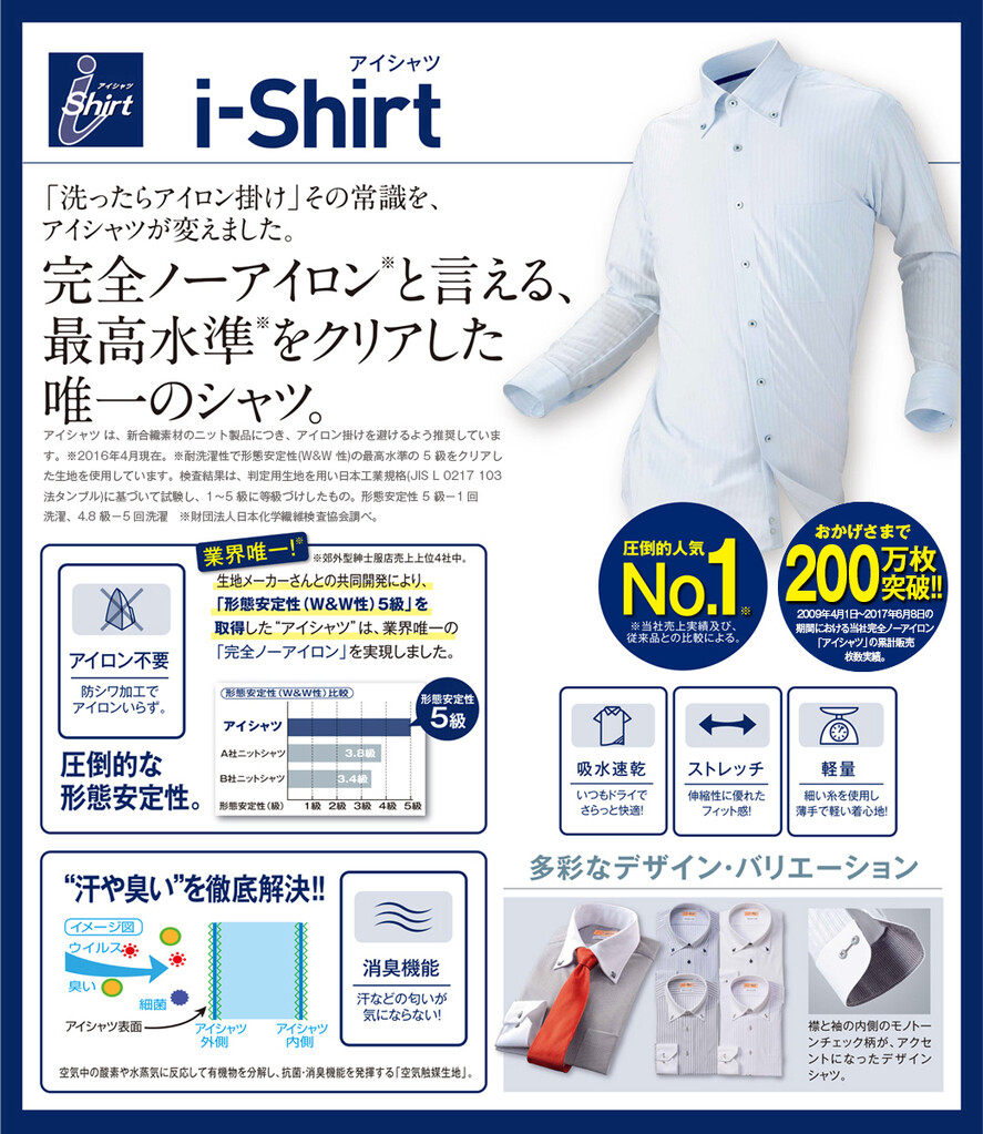 スーパークールアイシャツ