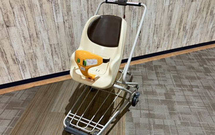 コイン式ベビーカーの貸し出し