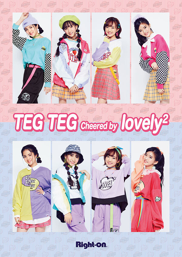 TEG TEG cheered by lovely²コラボアイテムの店頭販売がスタート！