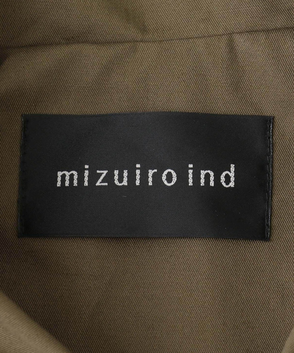 【mizuiro ind】dolman sleeve trench coat