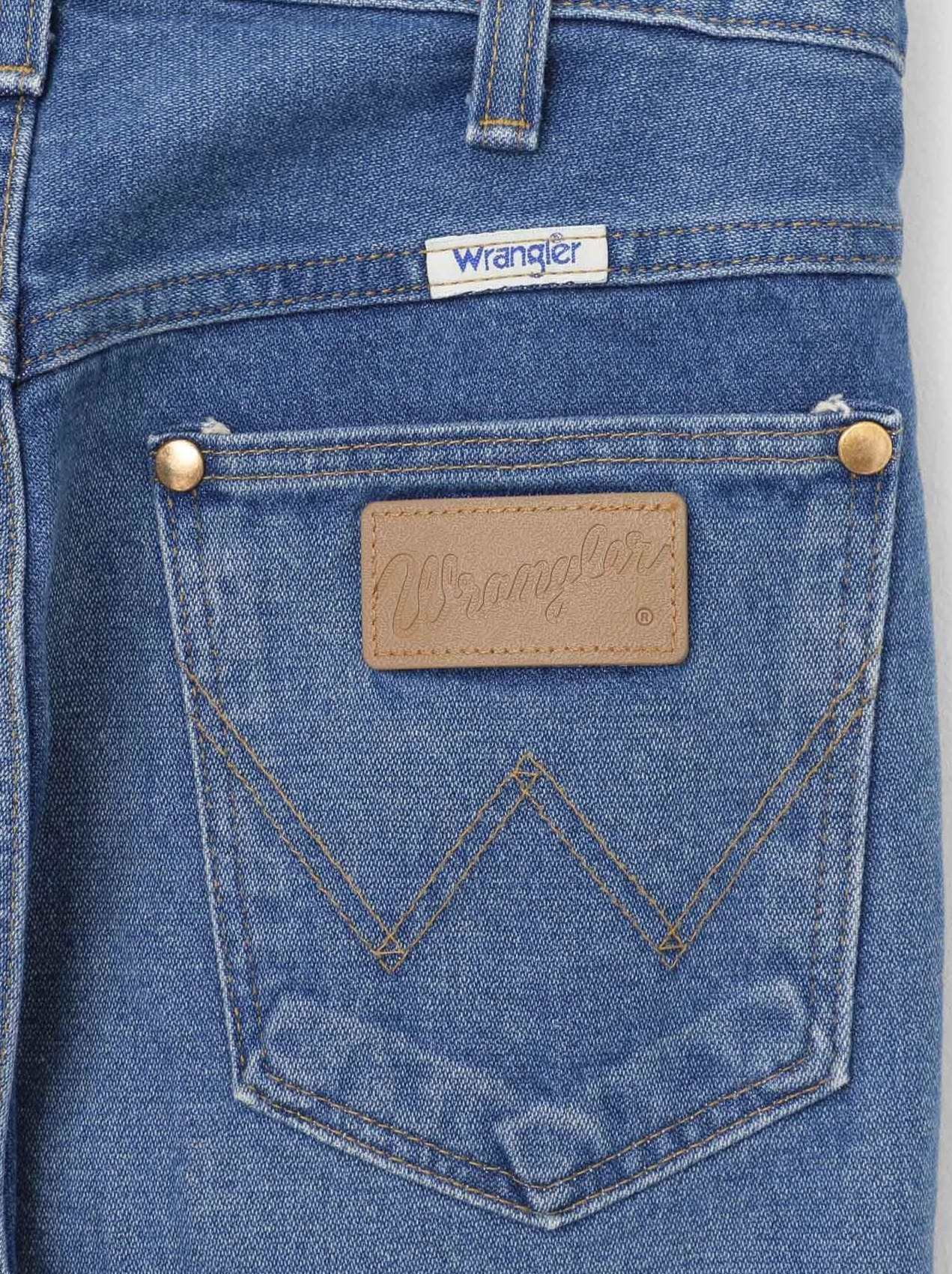 【別注】Wrangler×DOORS　ハイライズカットオフデニム 