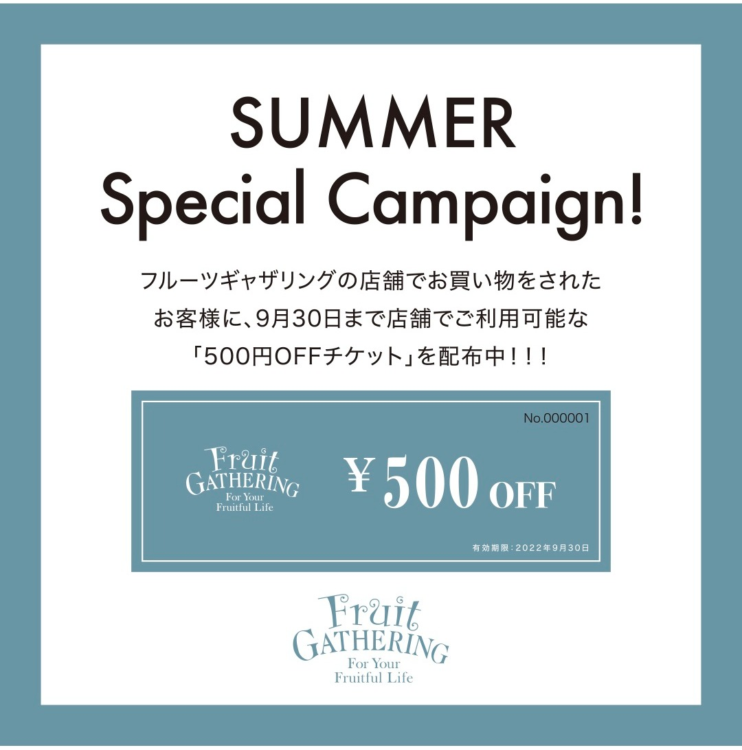 Summer special campaign!!