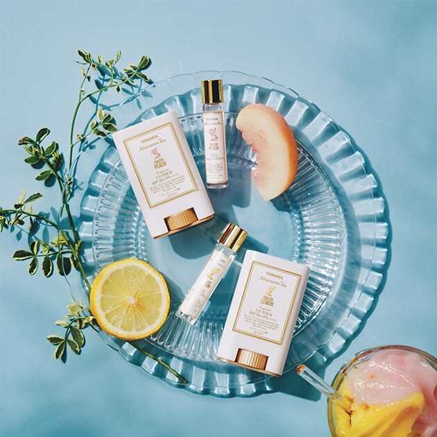 「FERNANDA」監修のフレグランスコレクションに、 ひんやり感を楽しめるフローズンピーチ、フローズンレモンの香りが新登場！