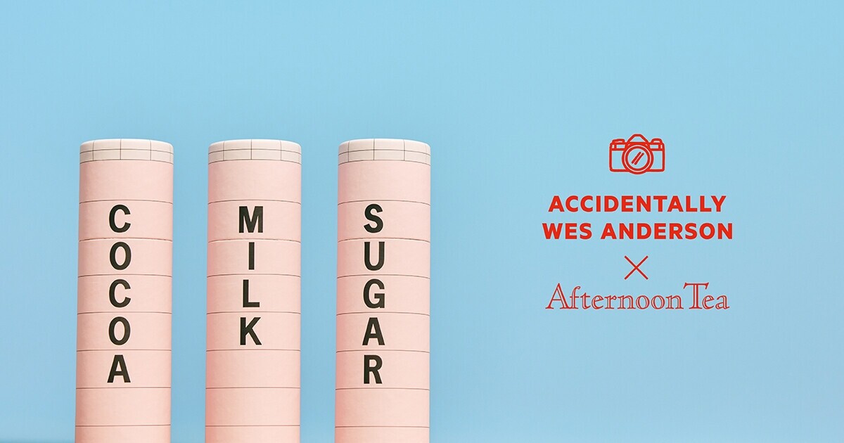 人気Instagramコミュニティ「Accidentally Wes Anderson」と初コラボレーション!