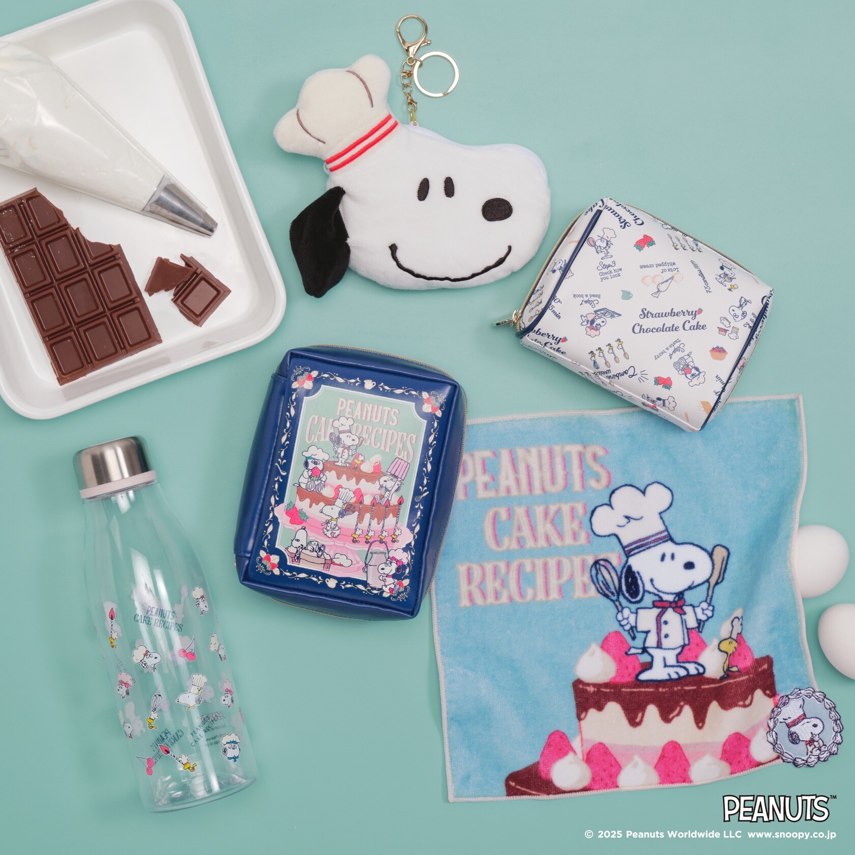7月9日発売開始!PEANUTS CAKE RECIPES