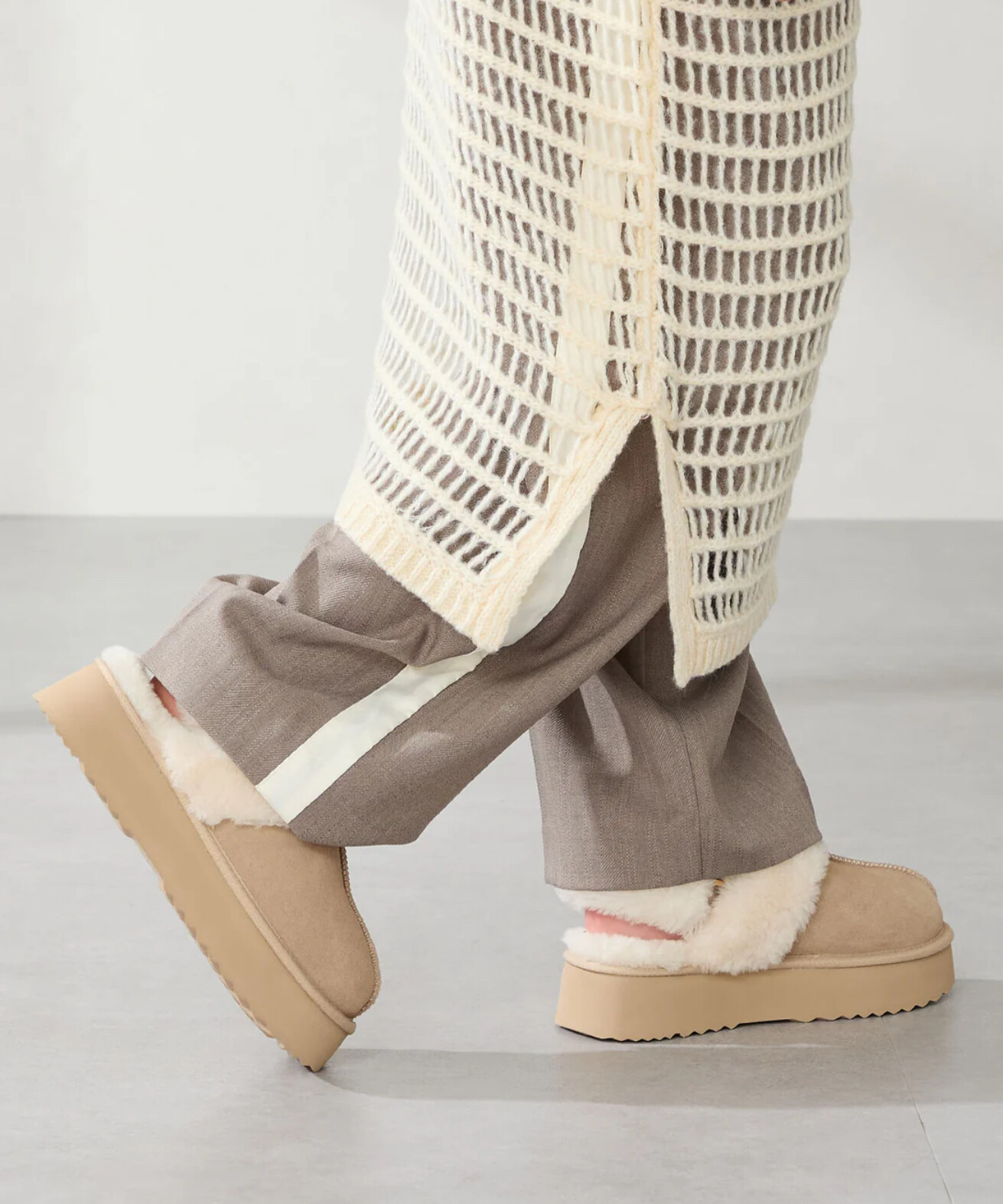 厚底ムートンが入荷しました⛄️