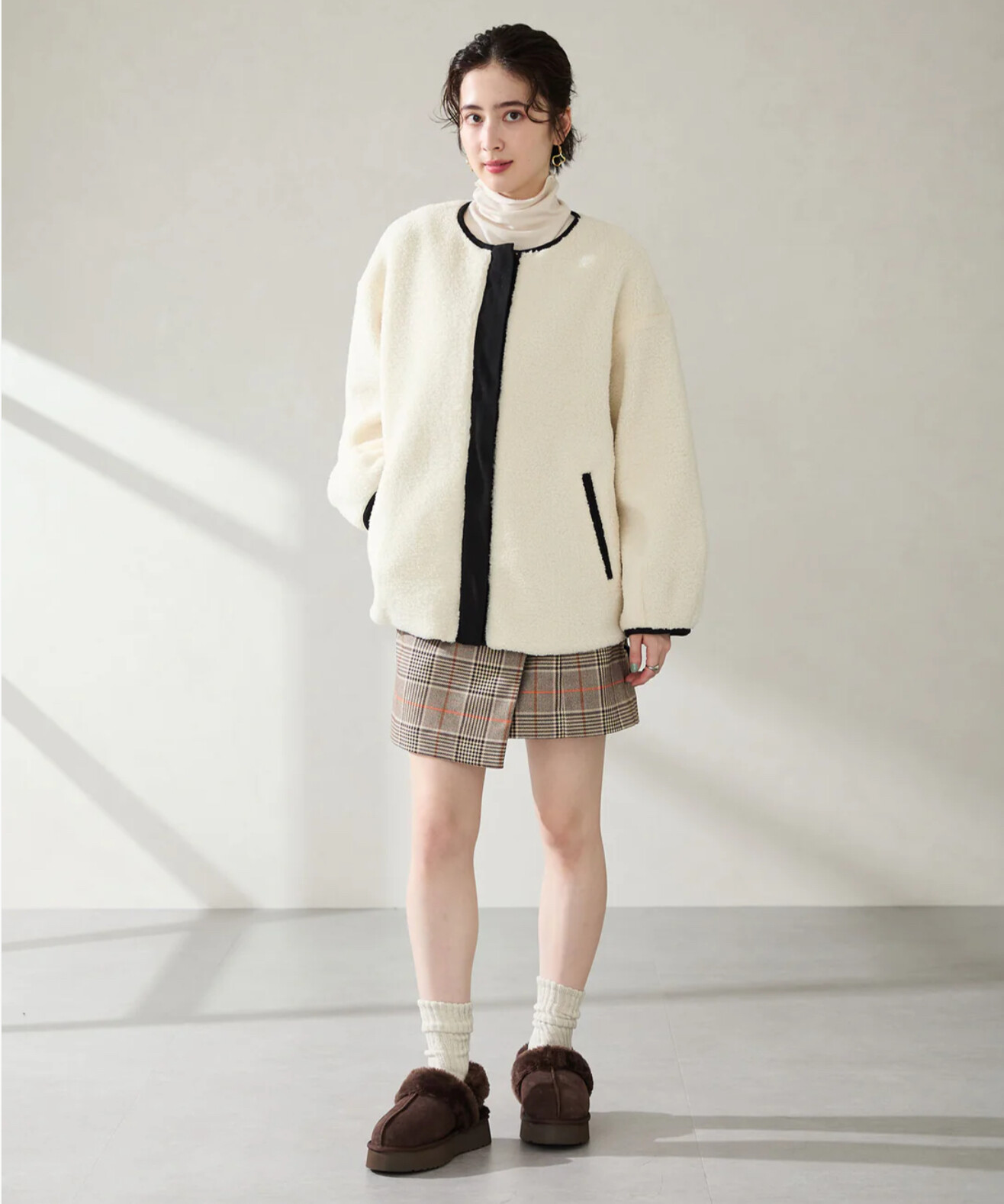 厚底ムートンが入荷しました⛄️