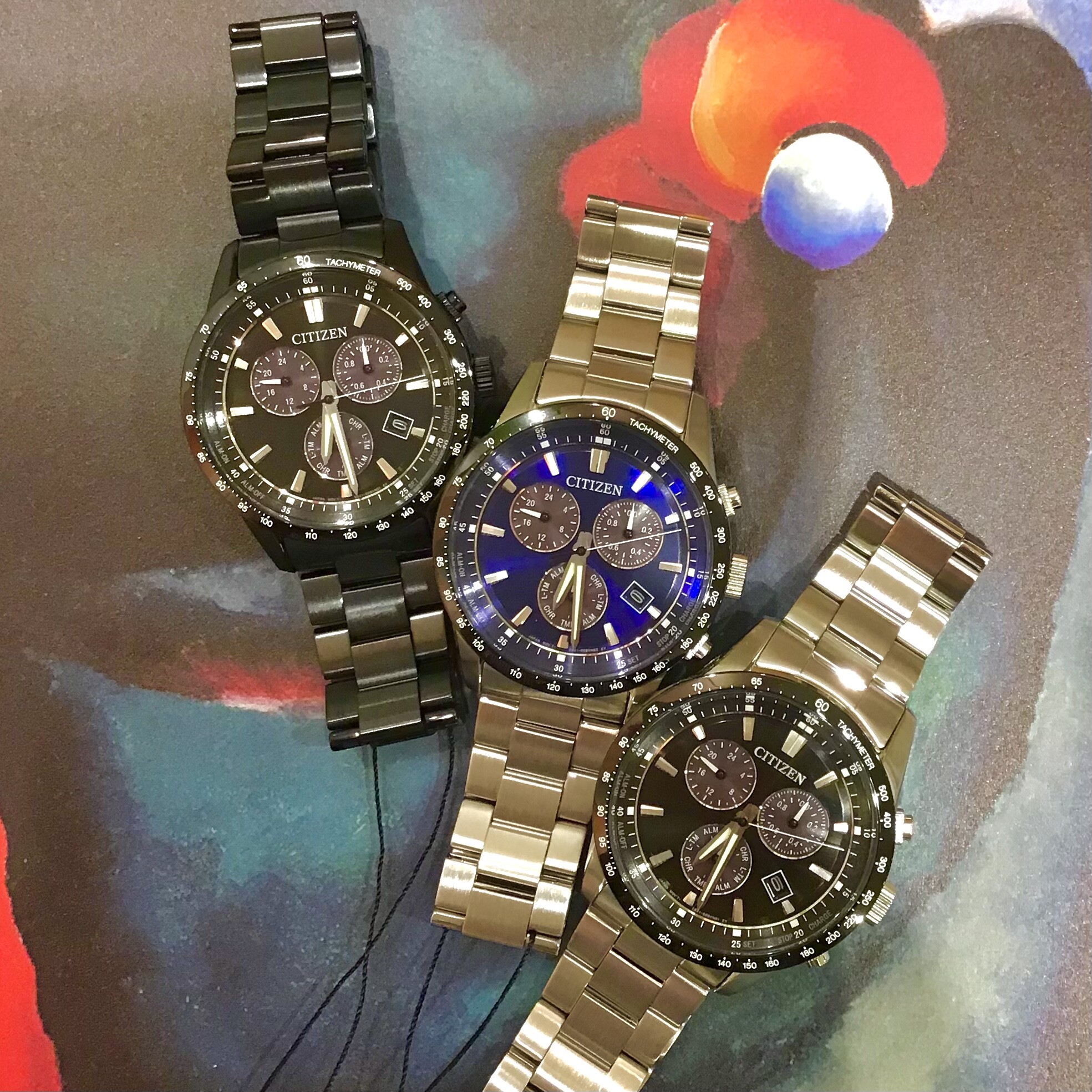 【CITIZEN COLLECTION】クロノグラフだってファッションです!