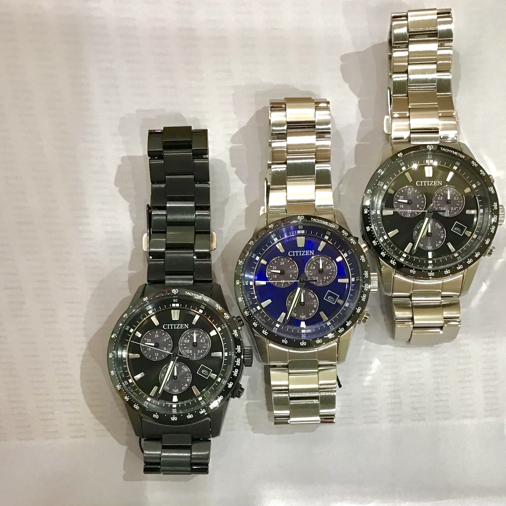 【CITIZEN COLLECTION】クロノグラフだってファッションです!