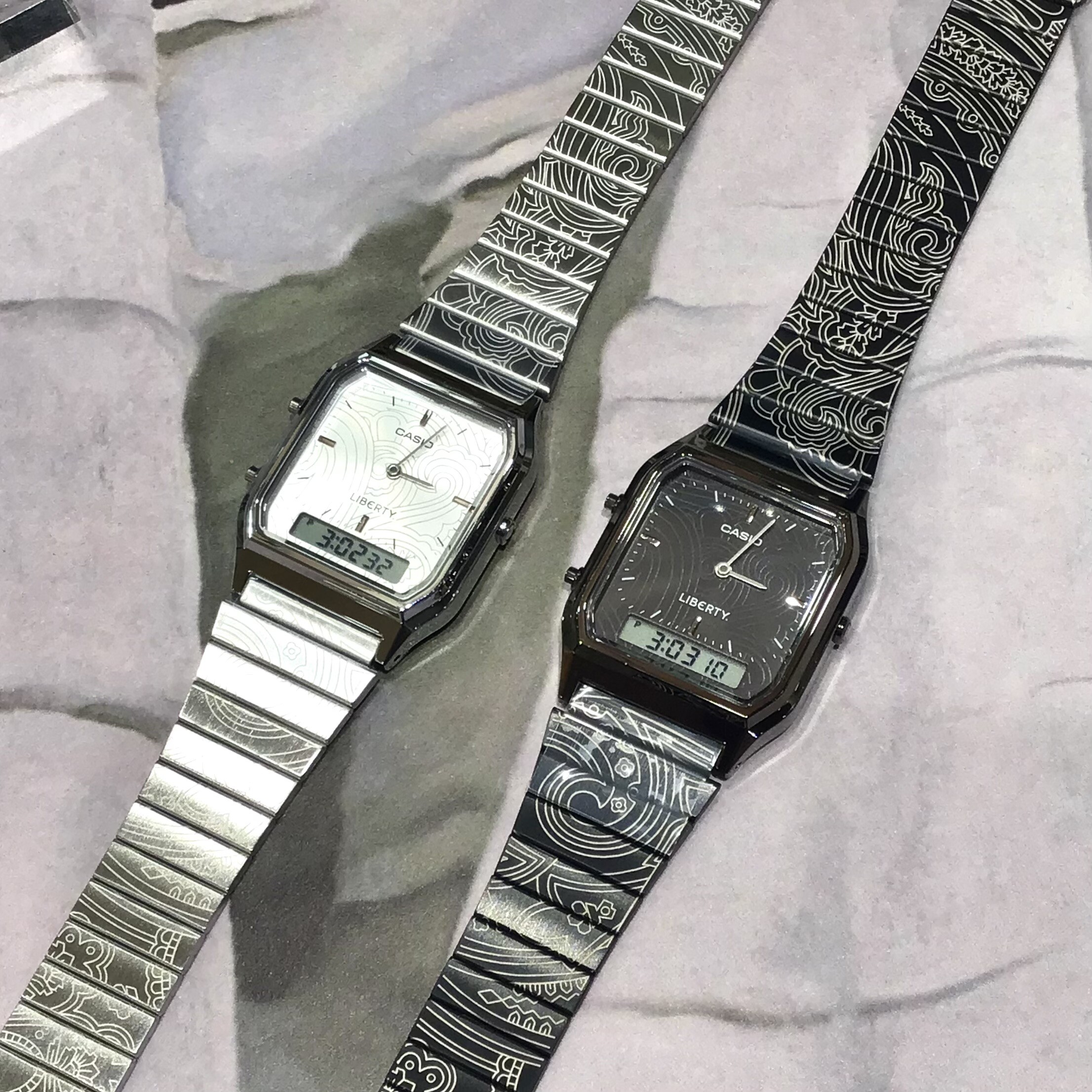 【CASIO】2月27日 CASIO×LIBERTY.コラボ新商品が登場！