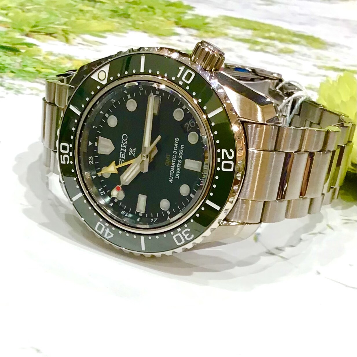 【PROSPEX】 今日はGREEN DAY ★ *Diver Scuba 3days GMT SBEJ009* 2025.08.29そ