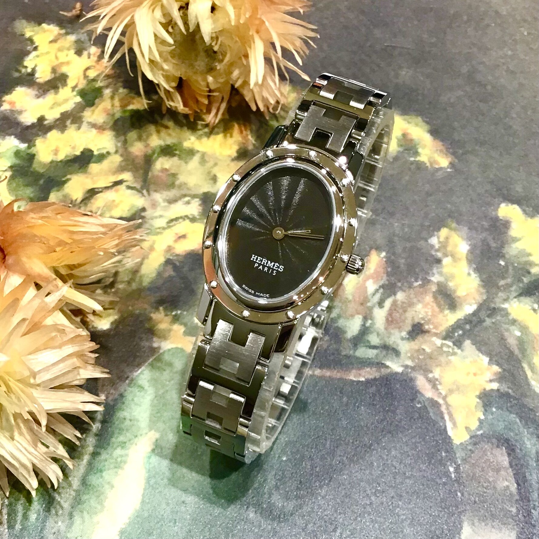 【HERMES vintages】*クリッパー オーバル*