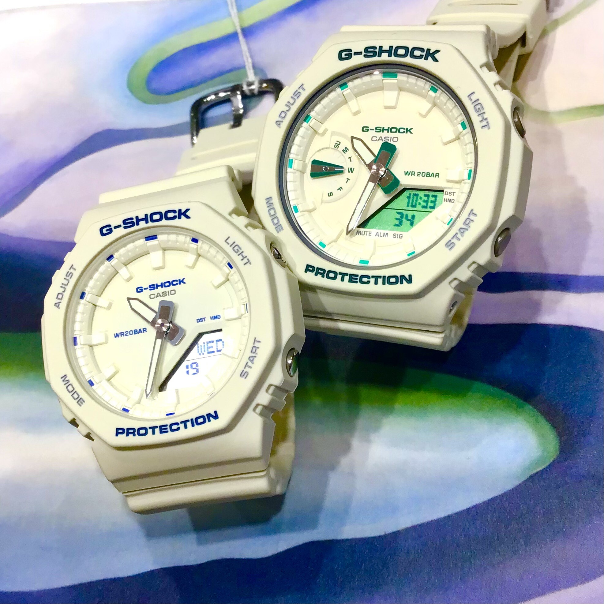 【G-SHOCK】 人気カラー、ペアで揃っています★