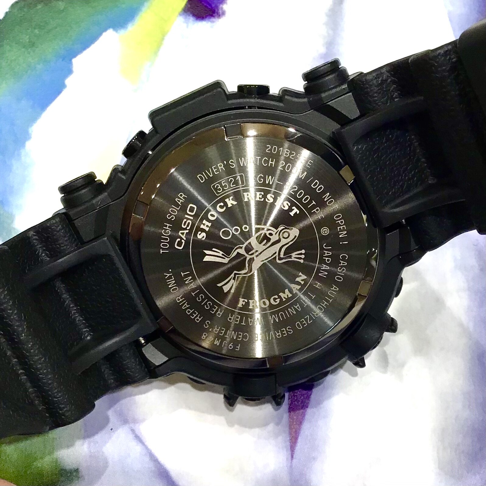 【G-SHOCK】Three-striped Poison Frog★