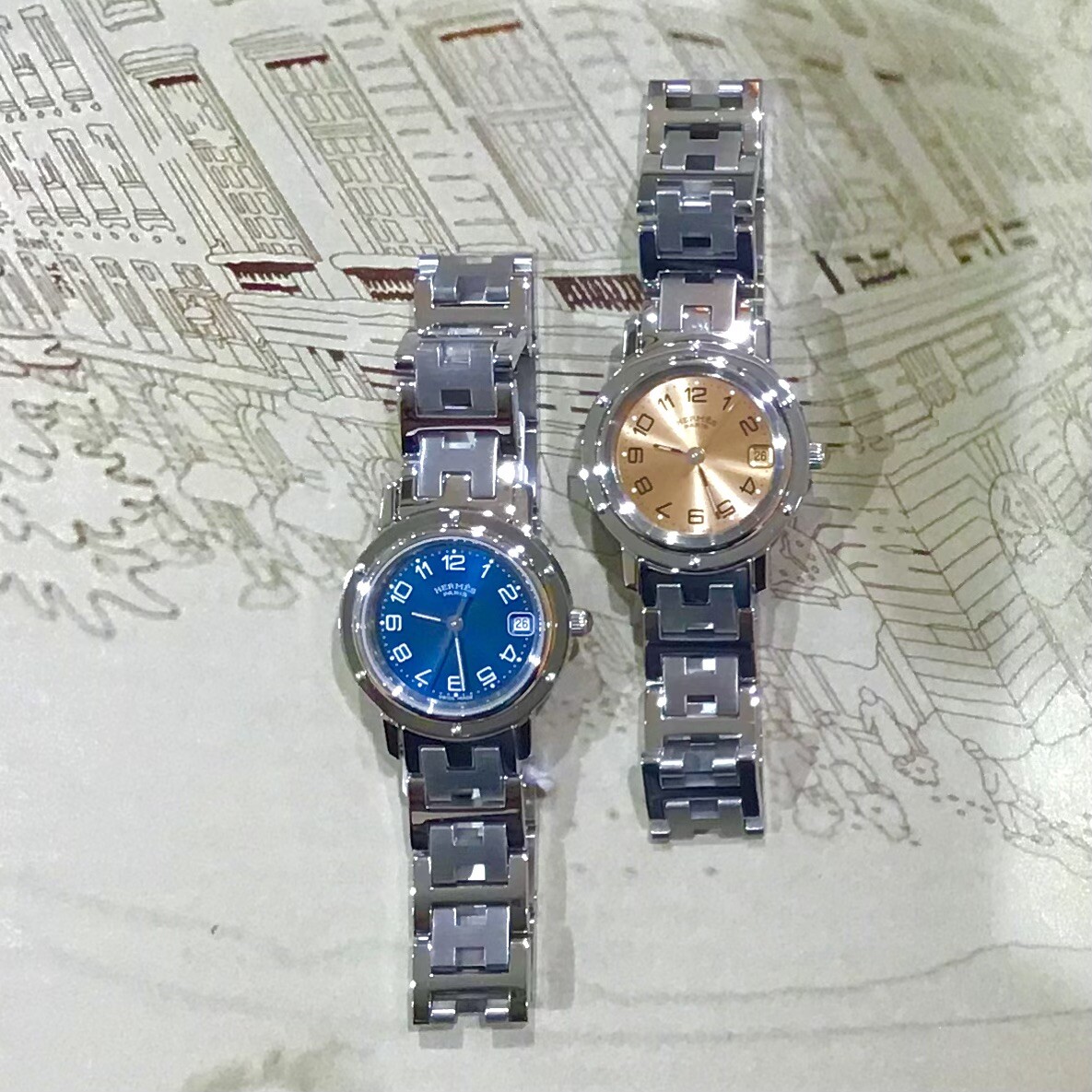 【HERMES vintages】クリッパー、カラフルに揃いました★