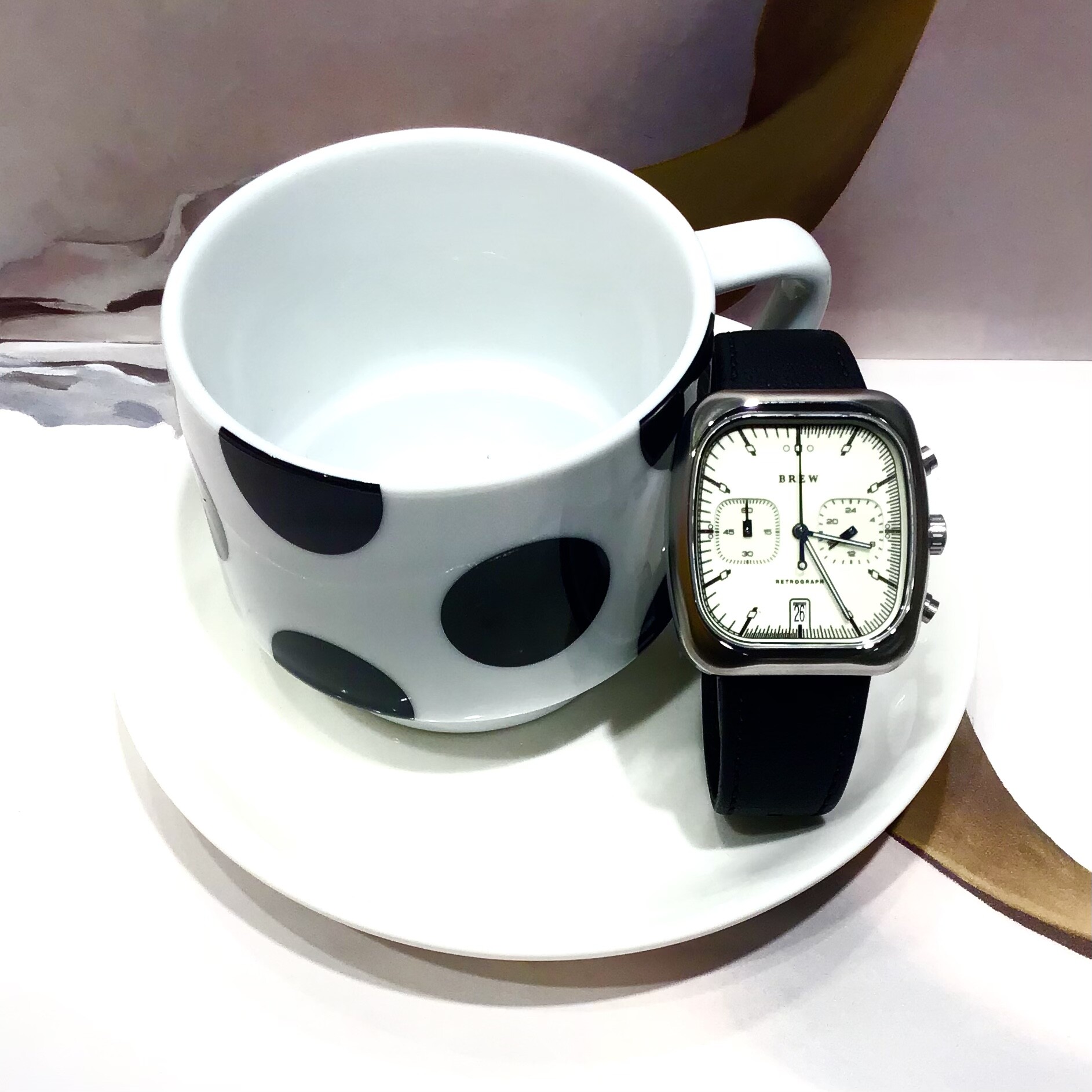 【BREW WATCH】時計もカフェスタイル★