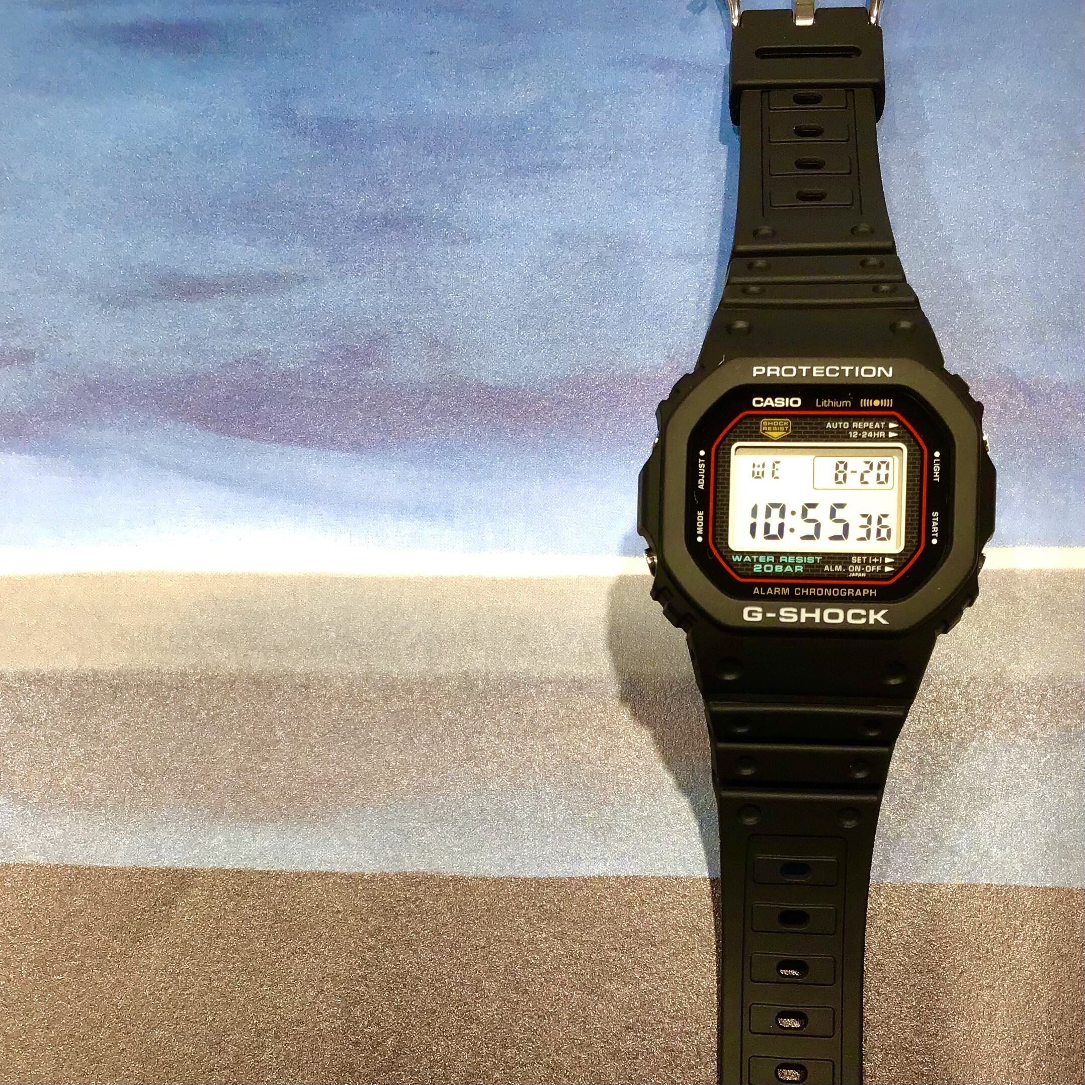 【G-SHOCK】初号機復刻ーORIGINー★DW-5000R-1AJF