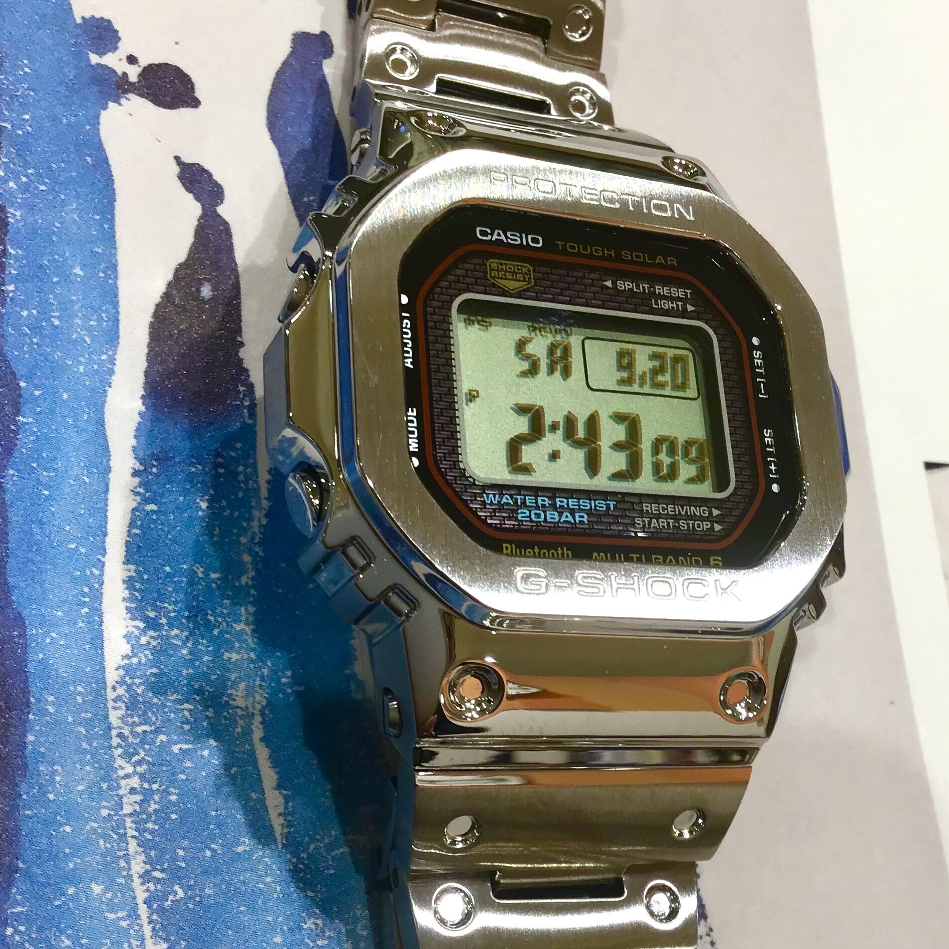 【G-SHOCK】初代モデルcolor、フルメタルで再現★