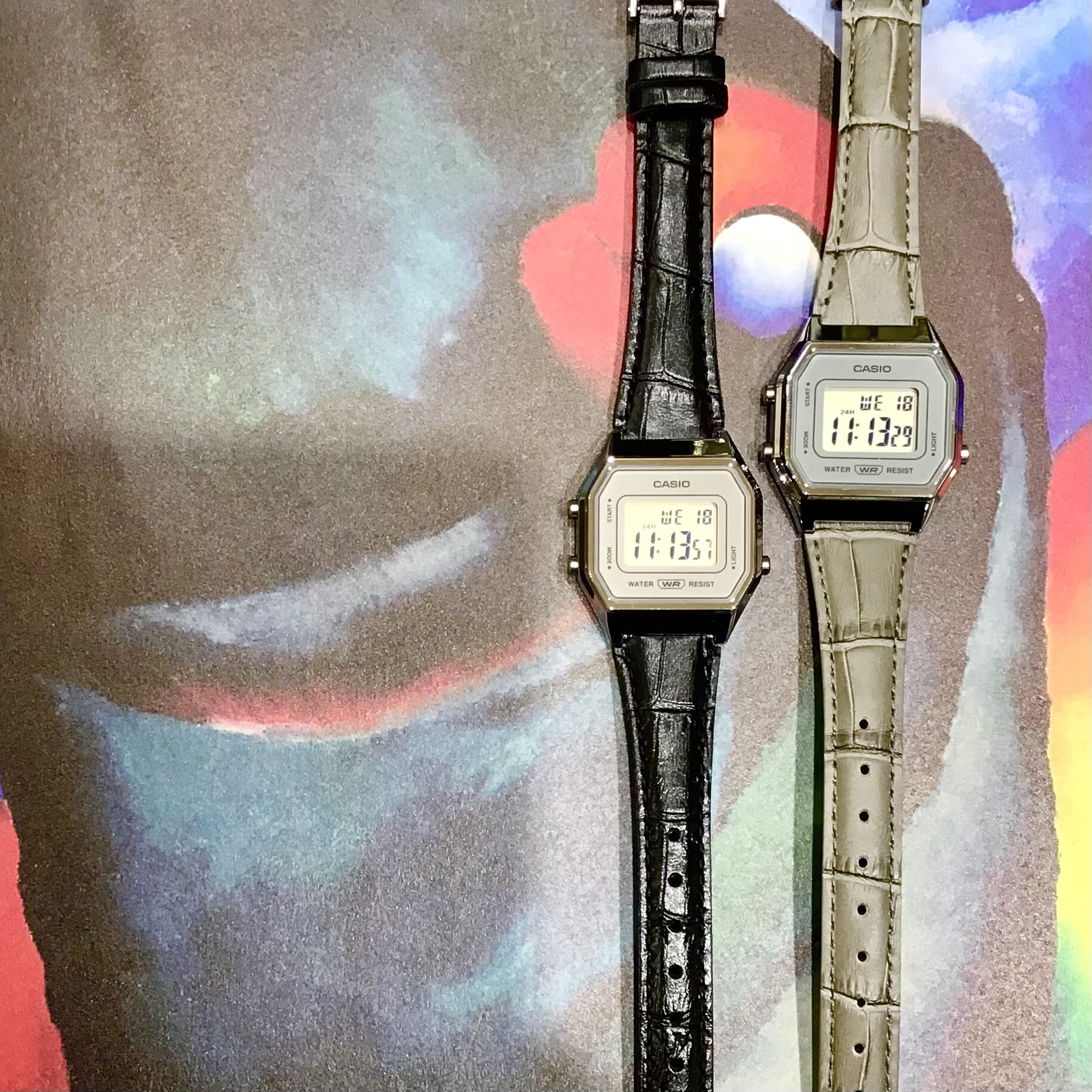 【CASIO】レトロ&デジタル★