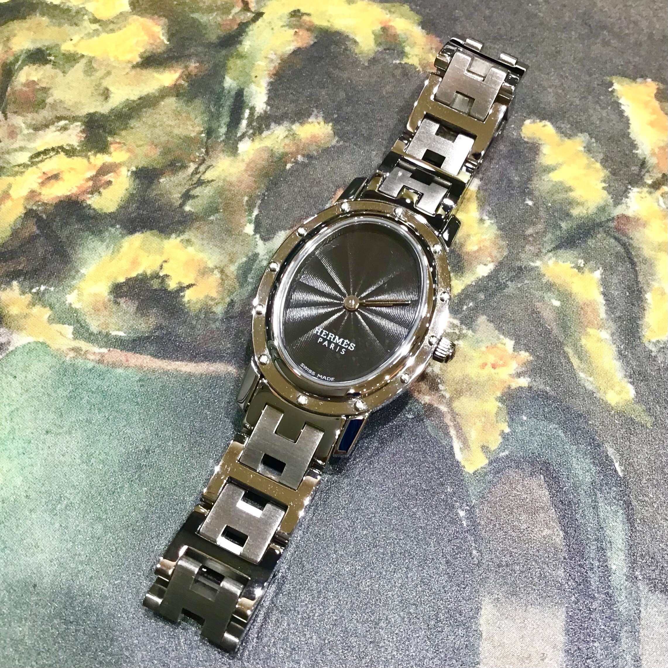 【HERMES vintages】*クリッパー オーバル*