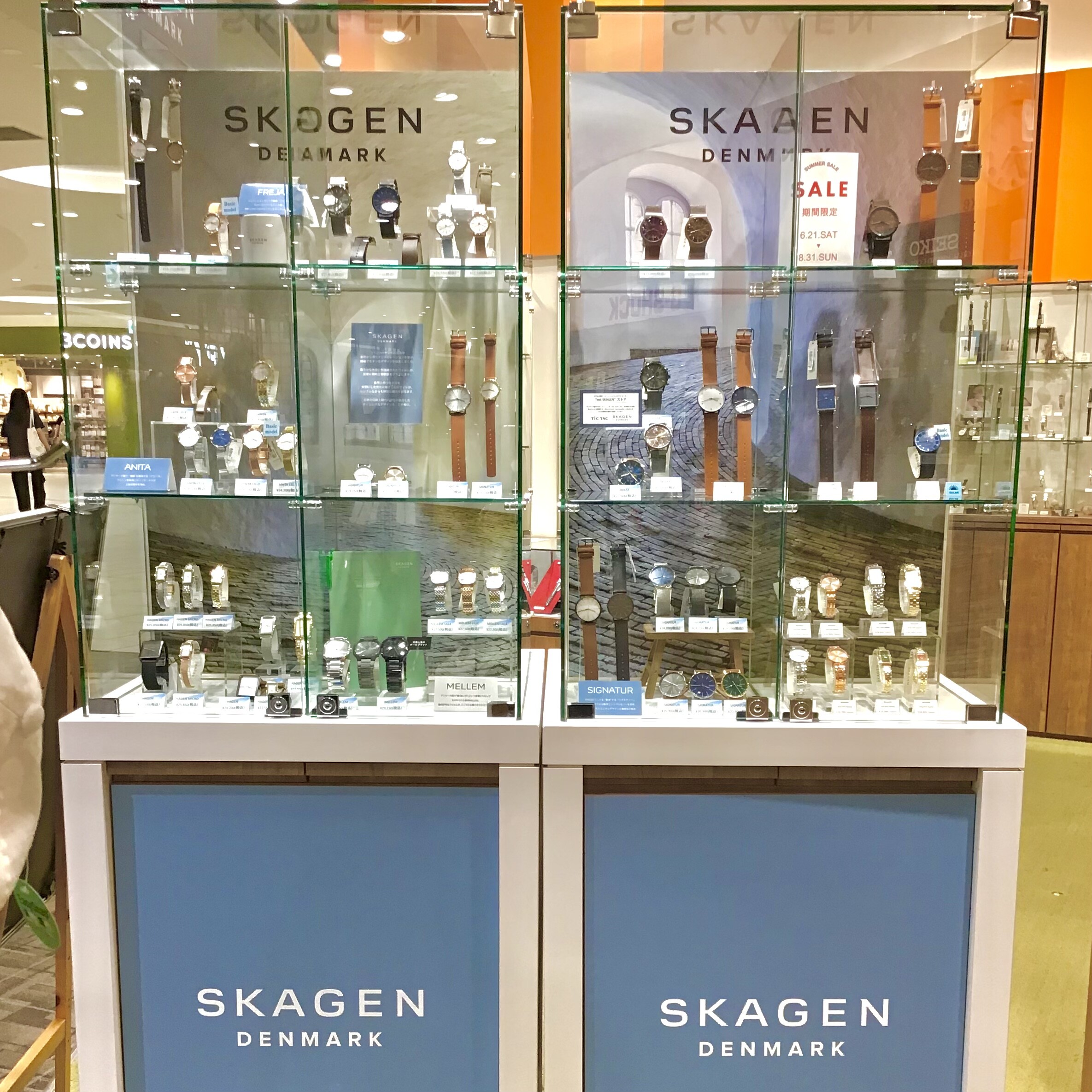 【SKAGEN】コンセプトコーナー*mit SKAGEN*Store★