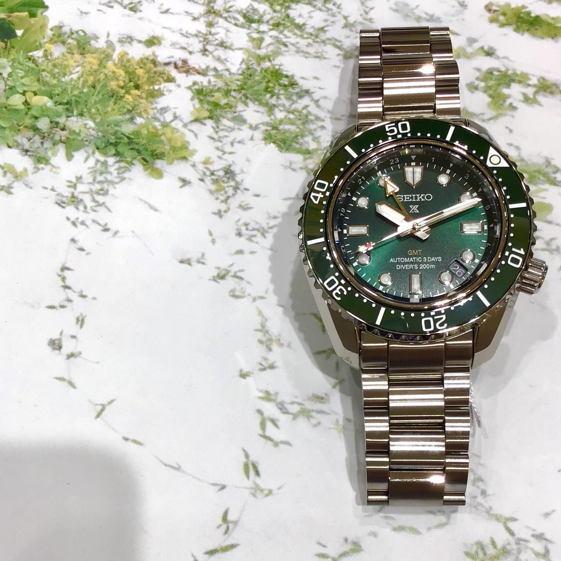 【PROSPEX】 今日はGREEN DAY ★ *Diver Scuba 3days GMT SBEJ009* 2025.08.29そ