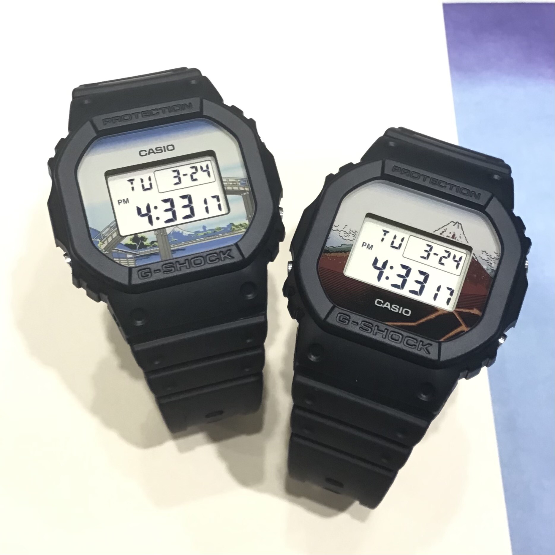 【G-SHOCK 】葛飾北斎の作品をデザインモチーフにしたmade in Japanのモデル入荷！