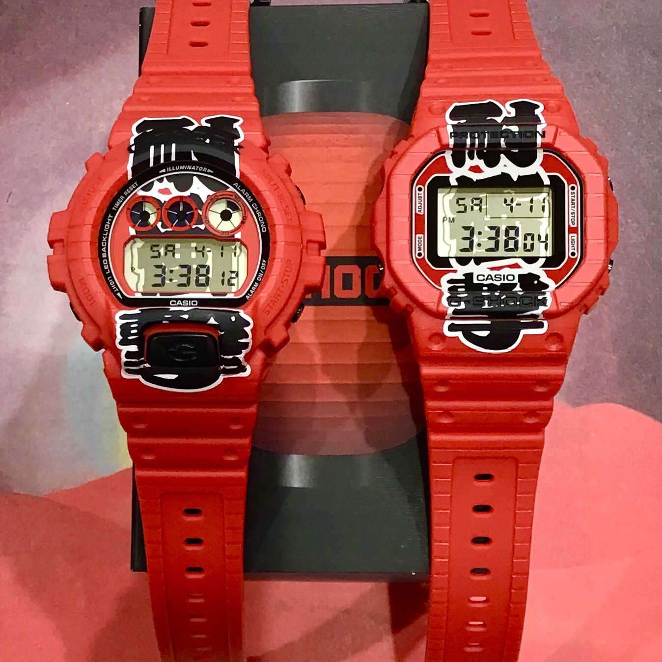 【G-SHOCK】赤・提・灯・耐・衝・撃★