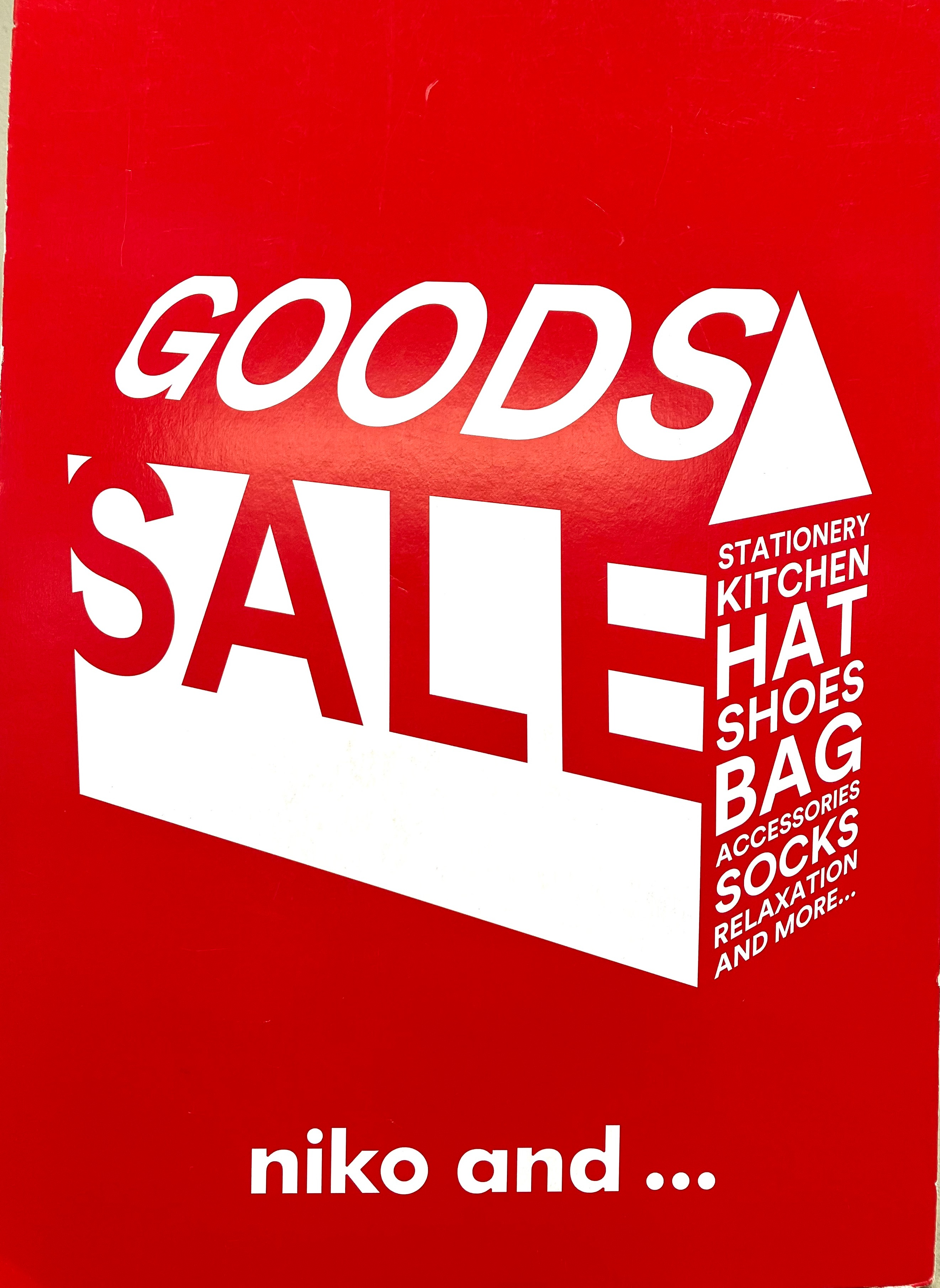 GOODSセール開催中!!