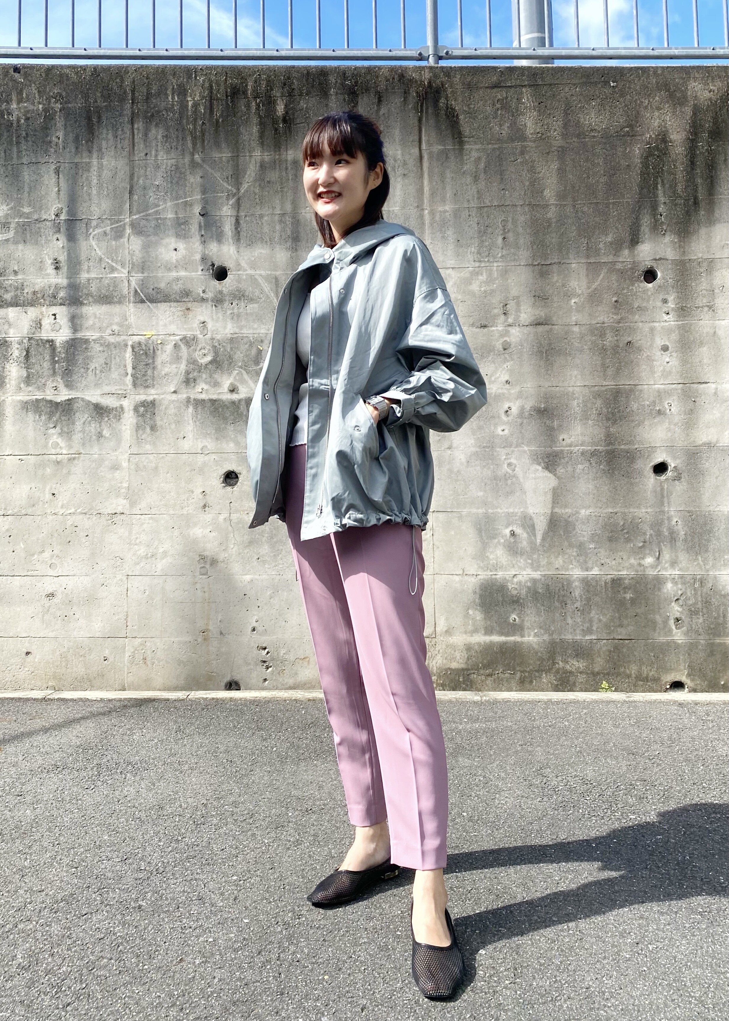 【ViS 身長別マウンテンパーカーコーデ🌈】