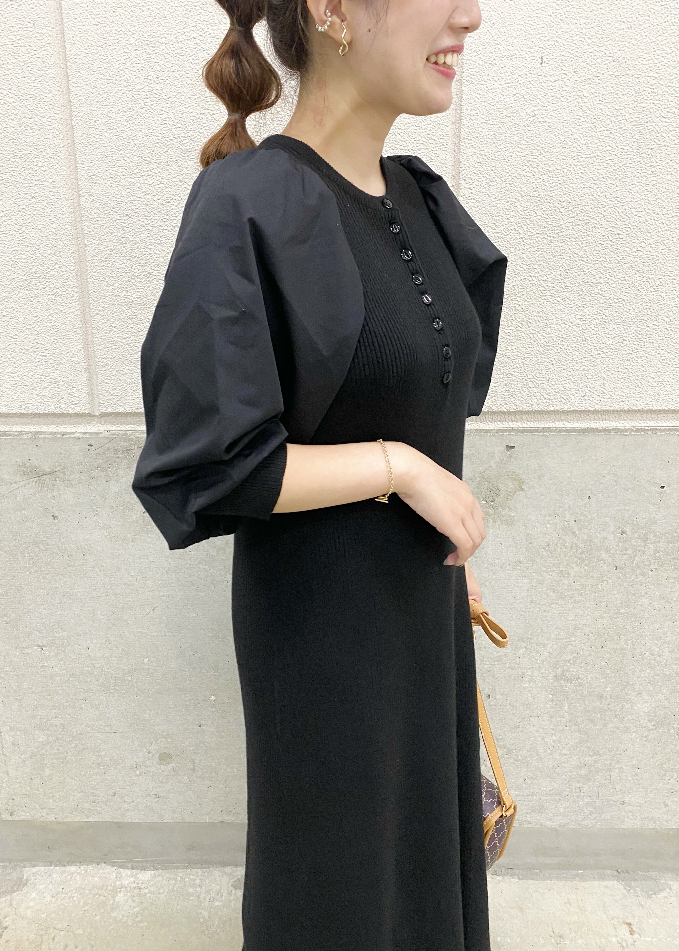【ViS 身長別ニットワンピコーデ💜】