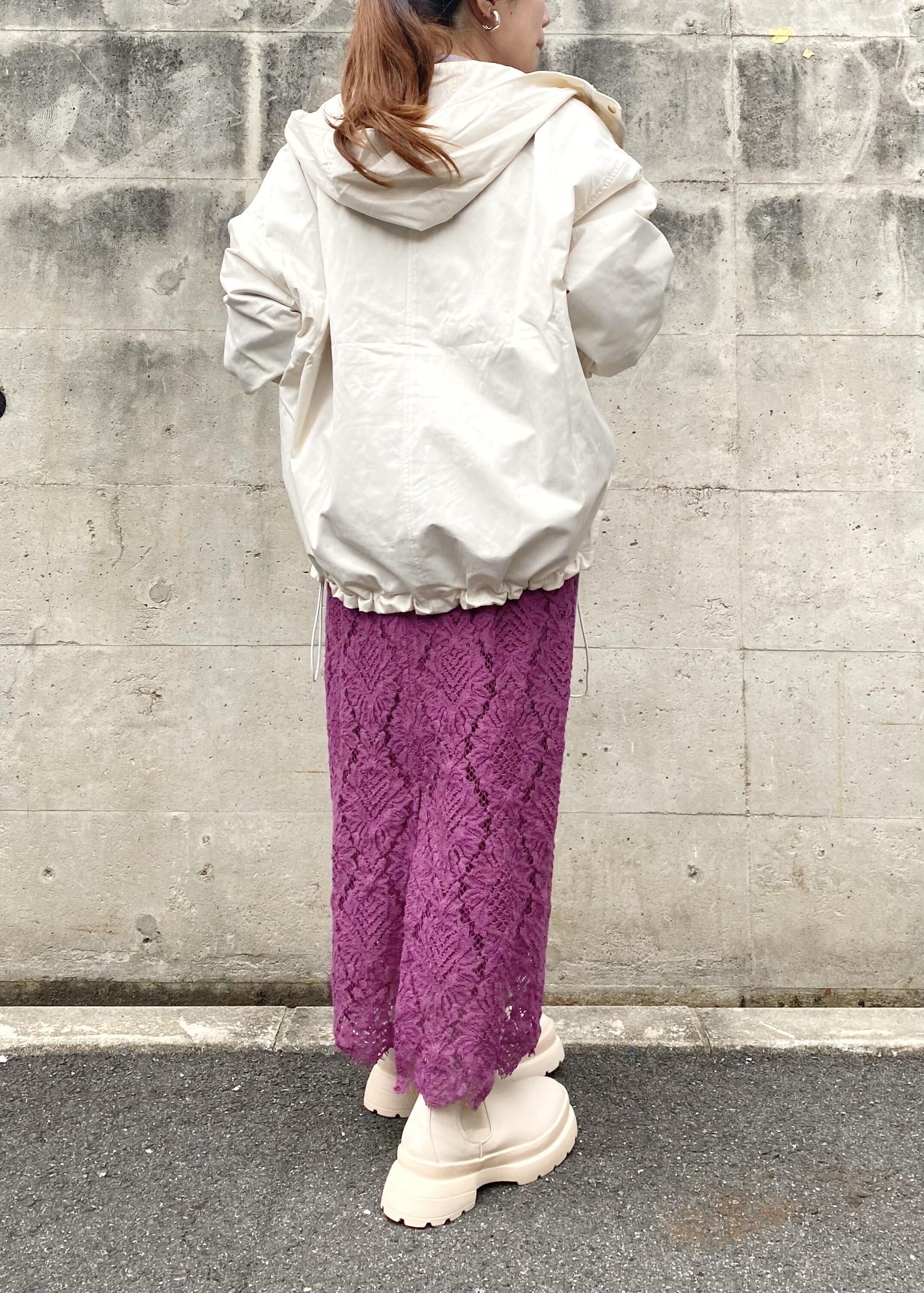 【ViS 身長別マウンテンパーカーコーデ🌈】