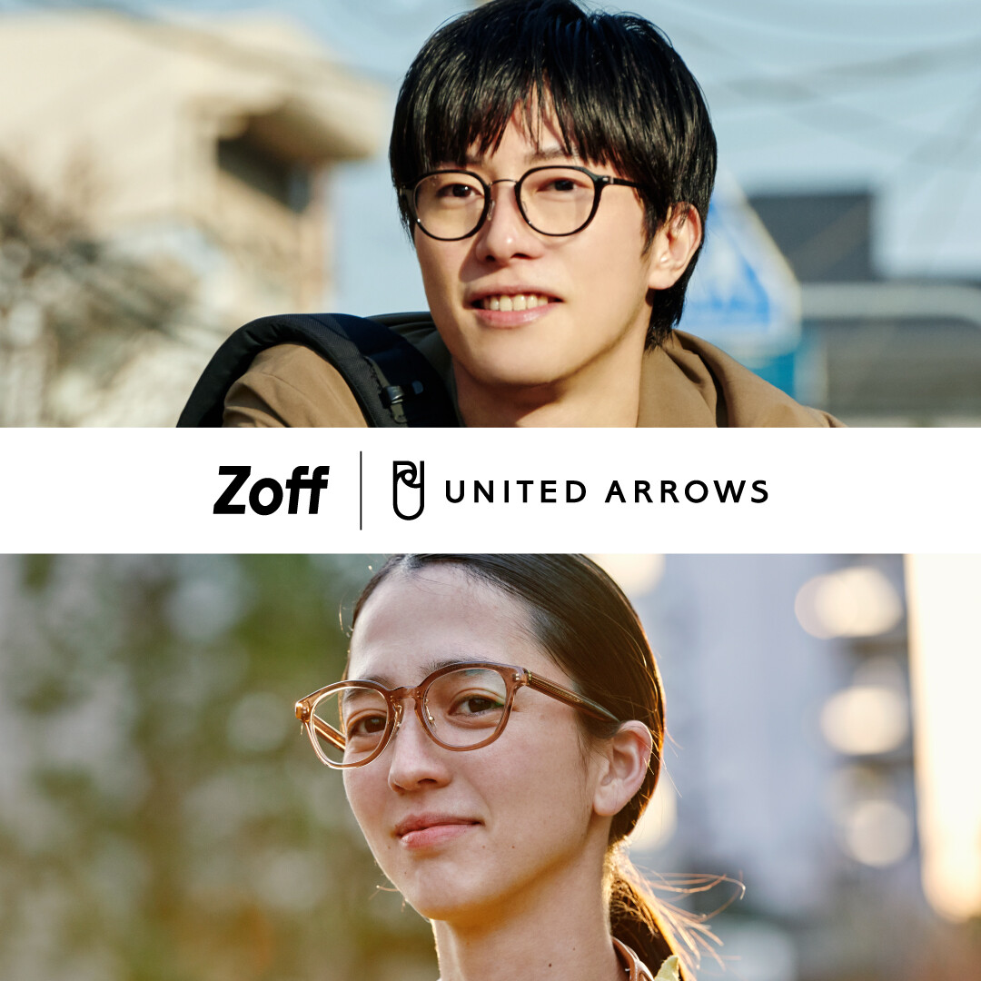 「Zoff｜UNITED ARROWS」から第2弾アイウェアコレクション