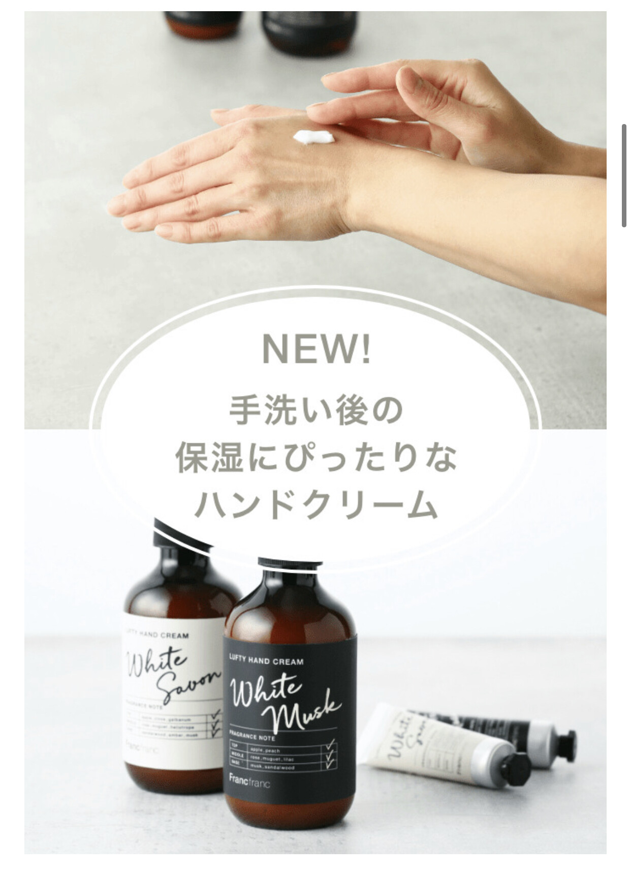 大人気の フレグランスシリーズをご紹介!