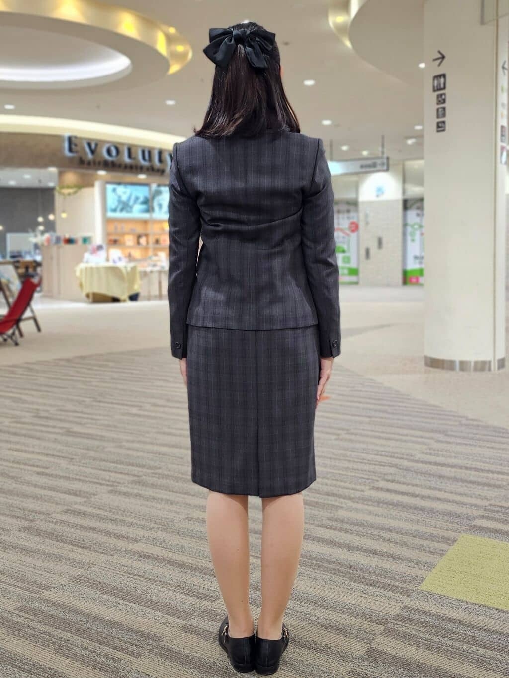 【レディス】グレンチェックスーツ