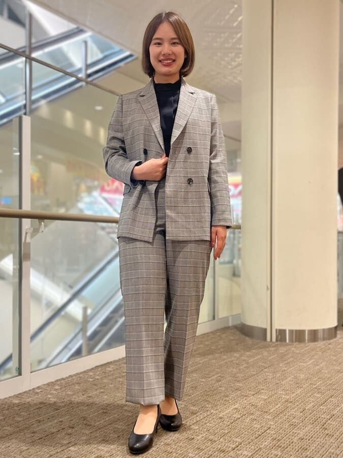 【My wardrobe】トラッドチェック・セットアップ
