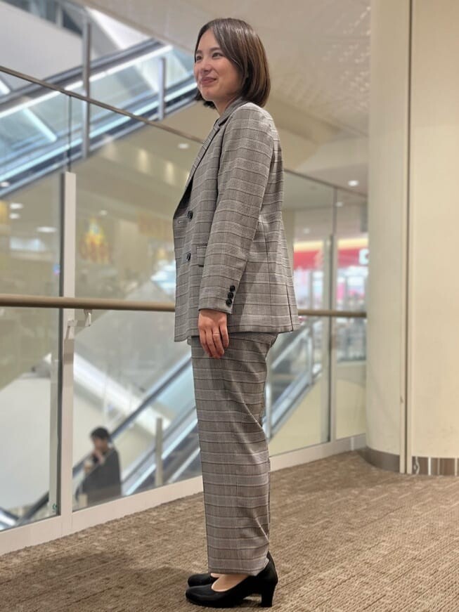 【My wardrobe】トラッドチェック・セットアップ
