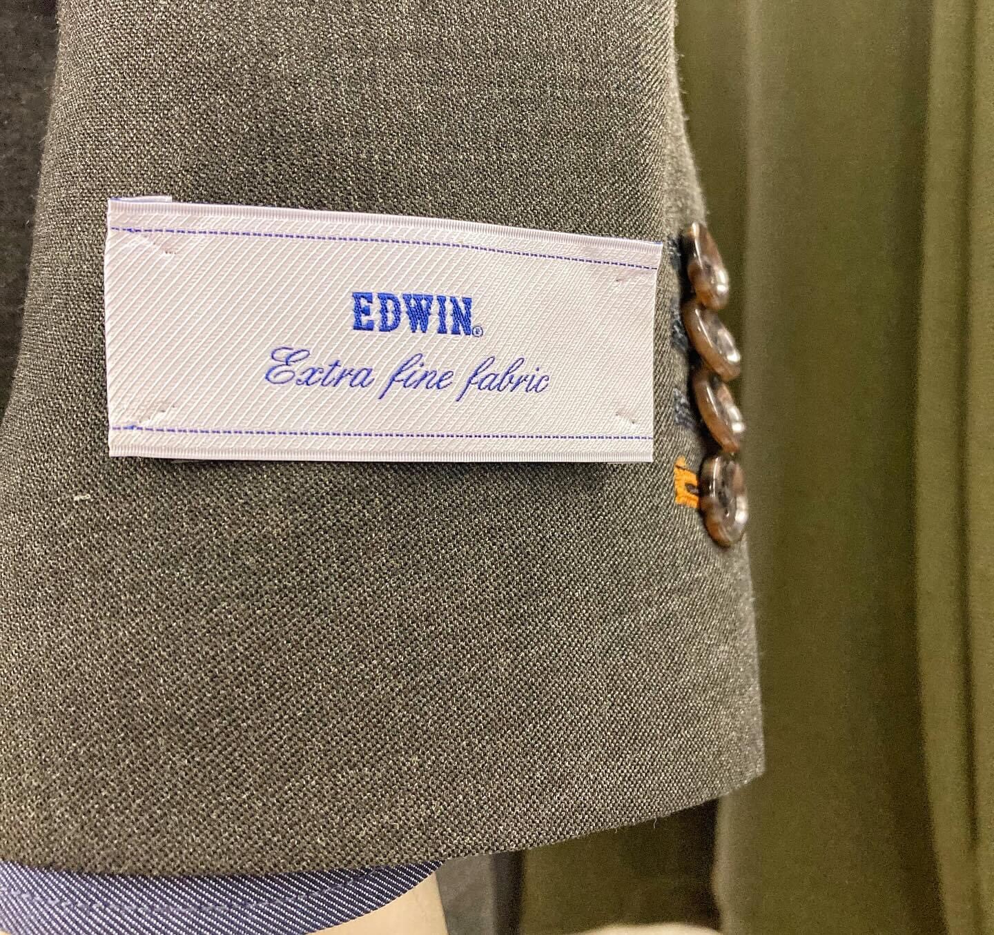 【EDWINコラボ】デニムライク　ウールセットアップ