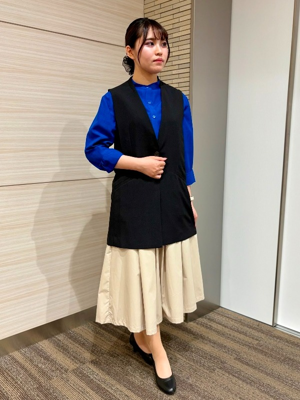 【レディス】リネンライク オーバーシャツ