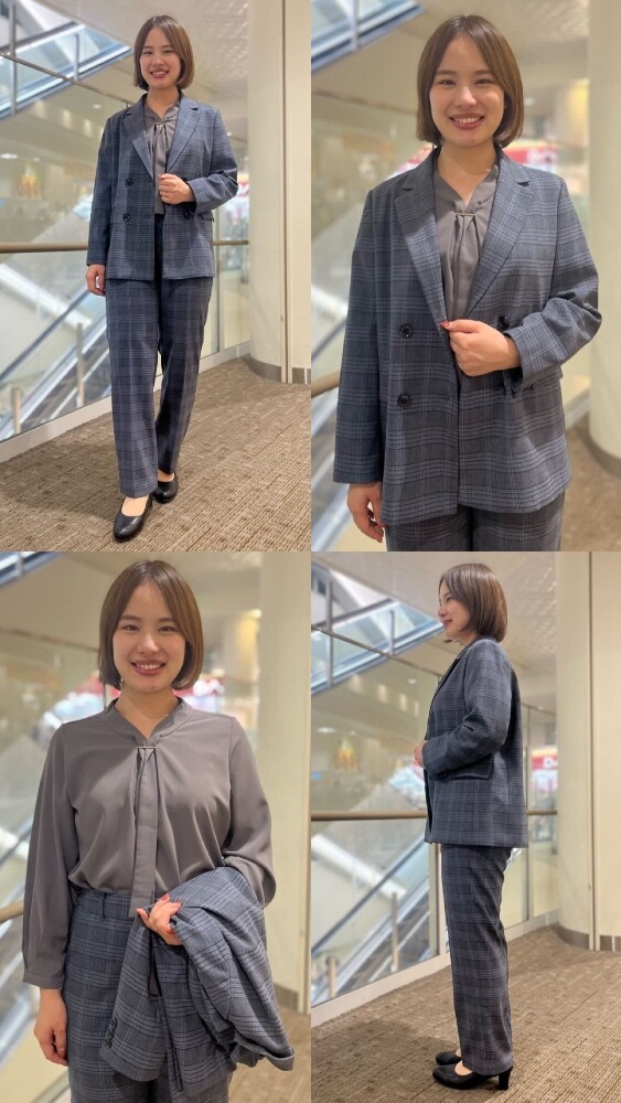 【My wardrobe】トラッドチェック・セットアップ