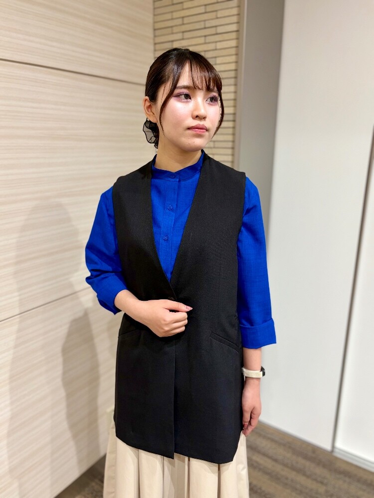 【レディス】リネンライク オーバーシャツ