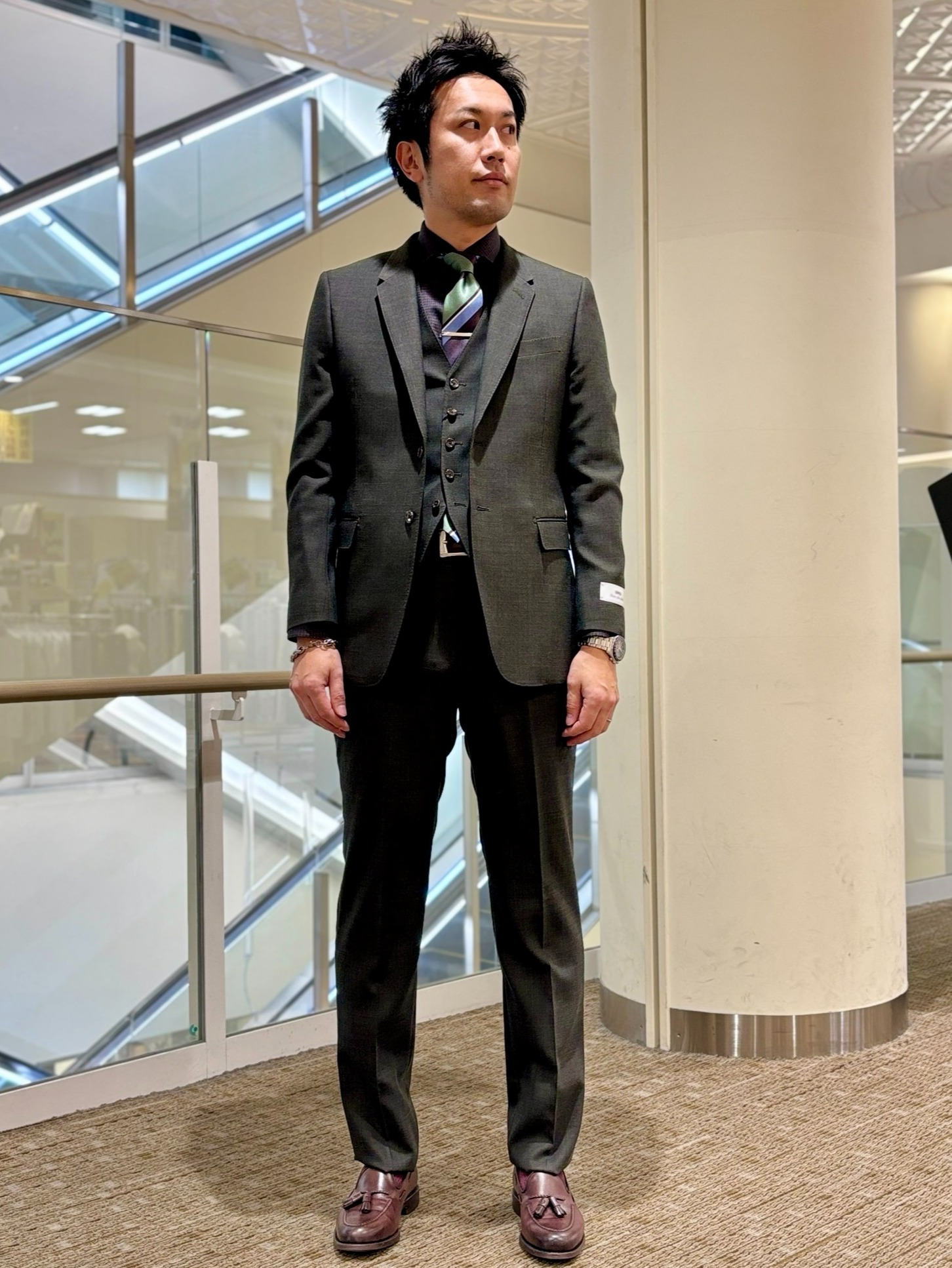 【EDWINコラボ】デニムライクウールセットアップ