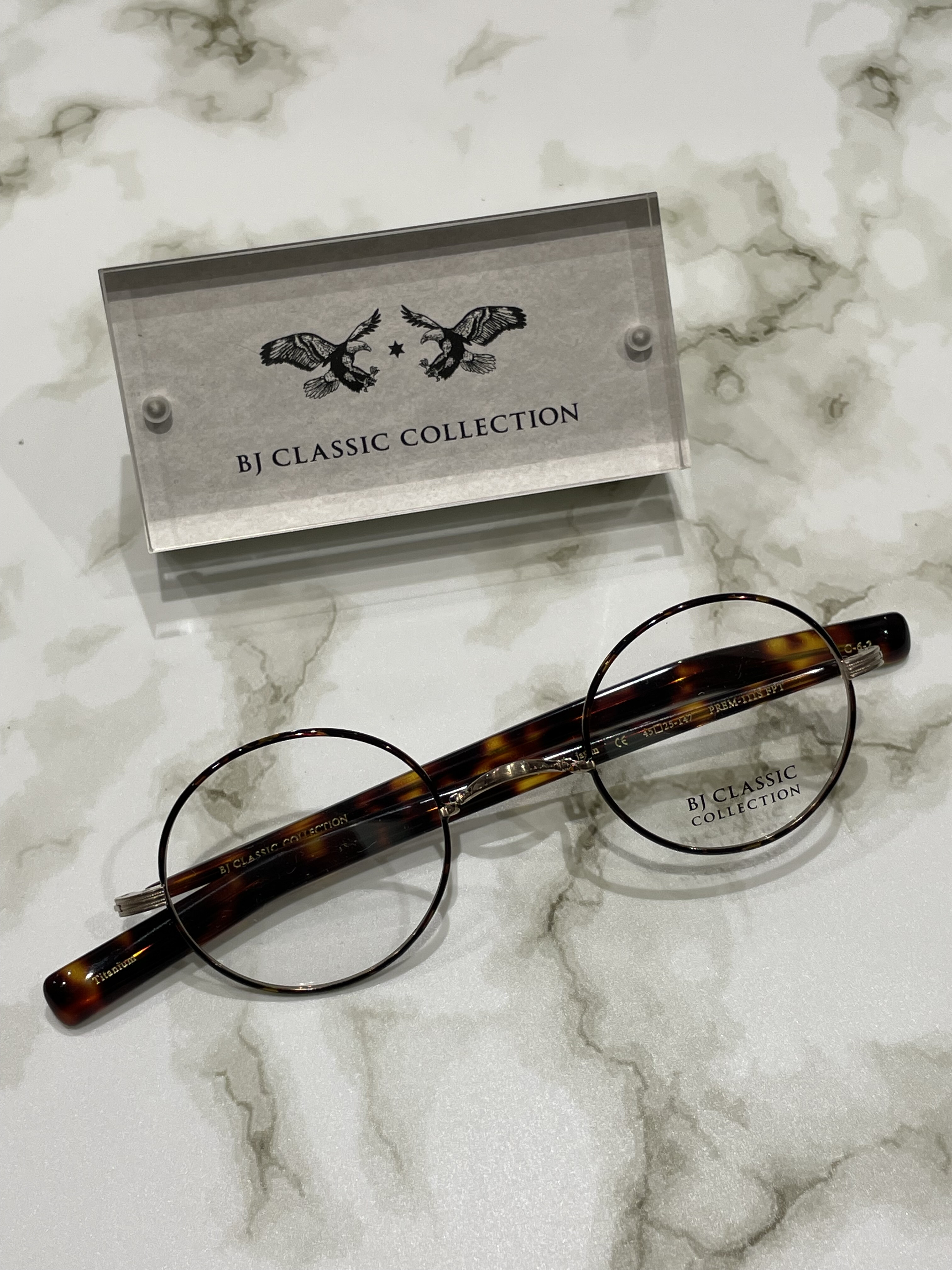 【BJ CLASSIC COLLECTION】新作ラウンドメタルフレーム！