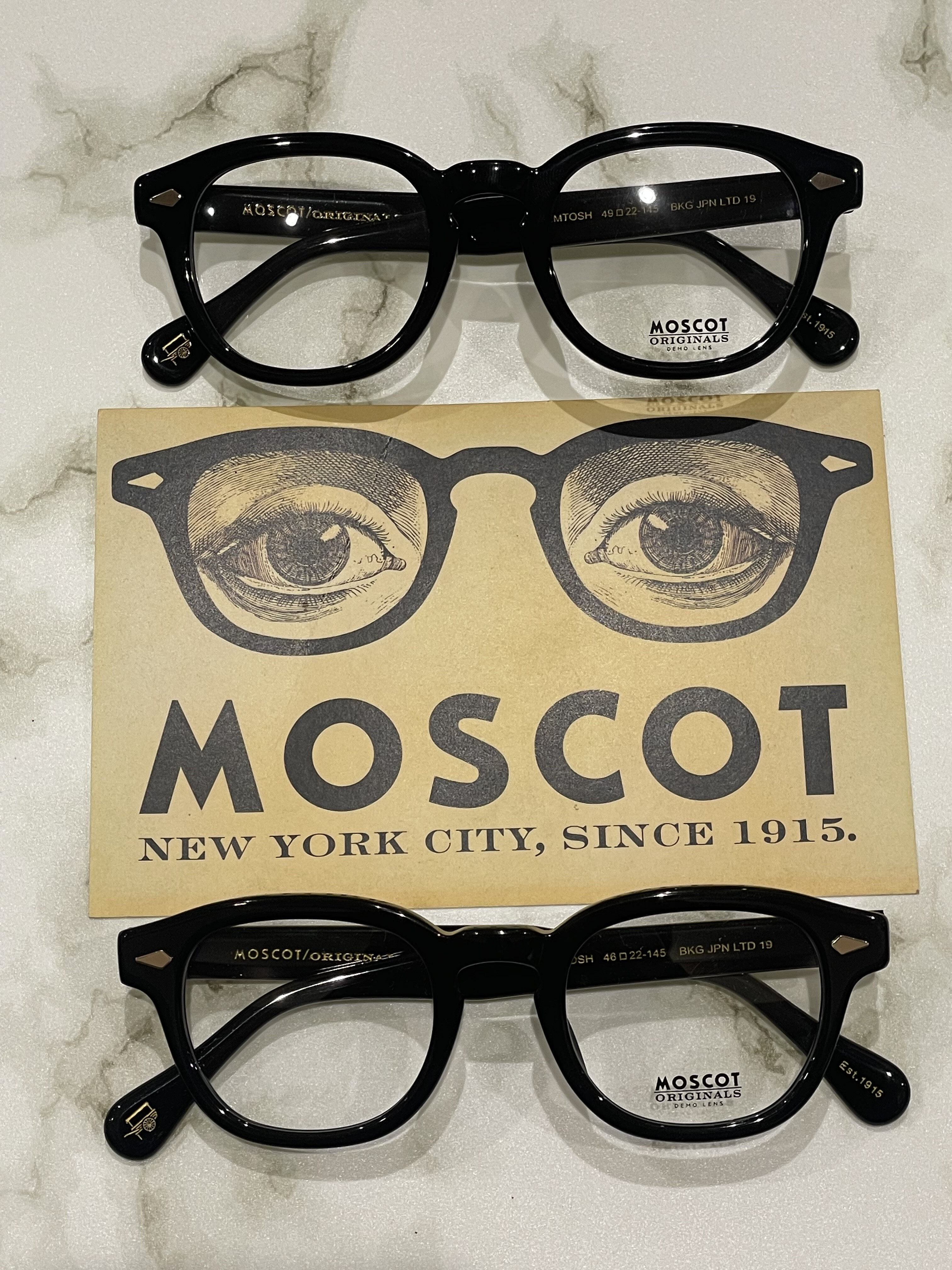 【MOSCOT】人気のセルフレームが再入荷！