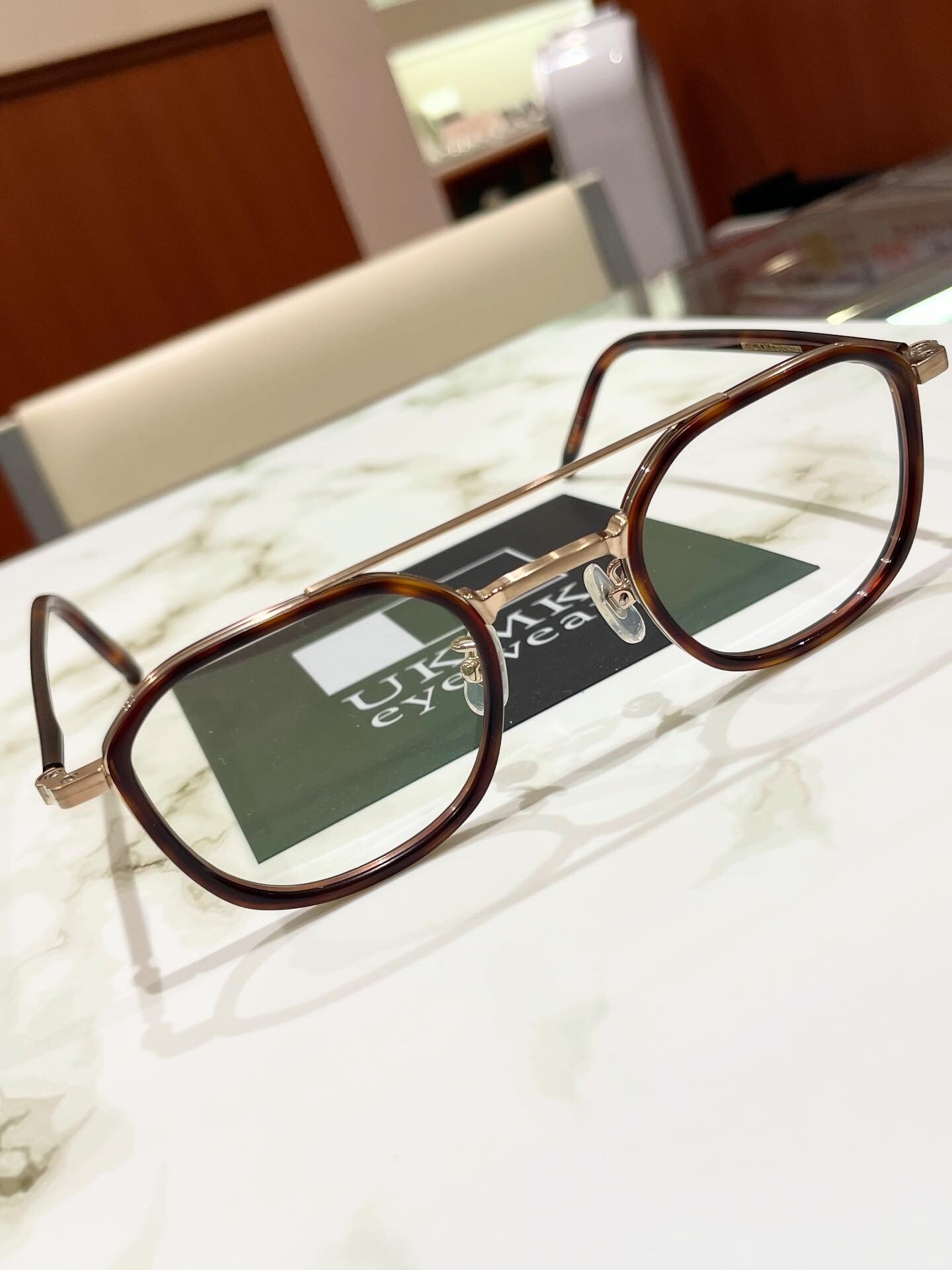 【UKMK eyewear】待望の新作が入荷！ブランド初となるツーブリッジフレーム！！